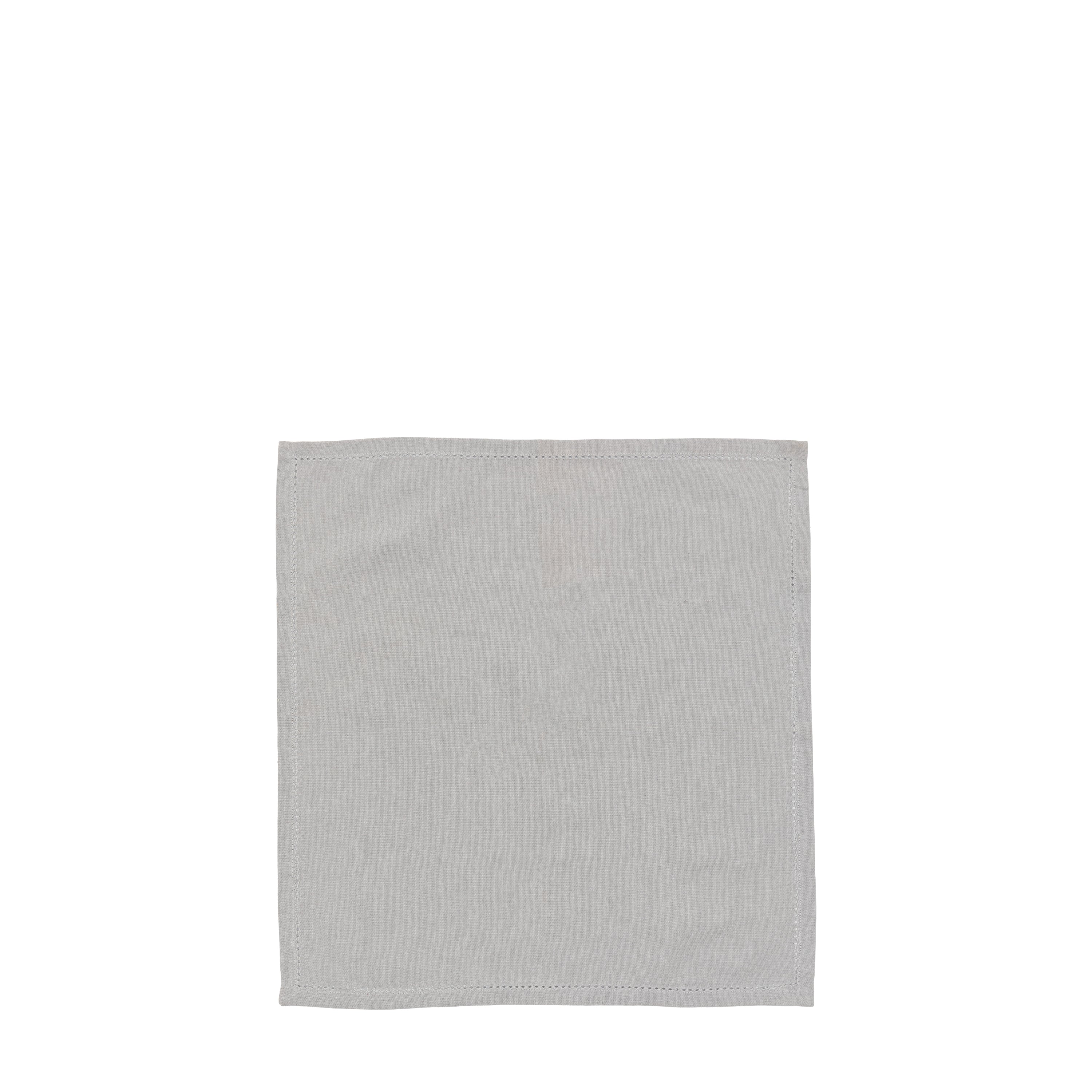 Dove Napkin Grey (4pk) - Cotton | Migo Interiors