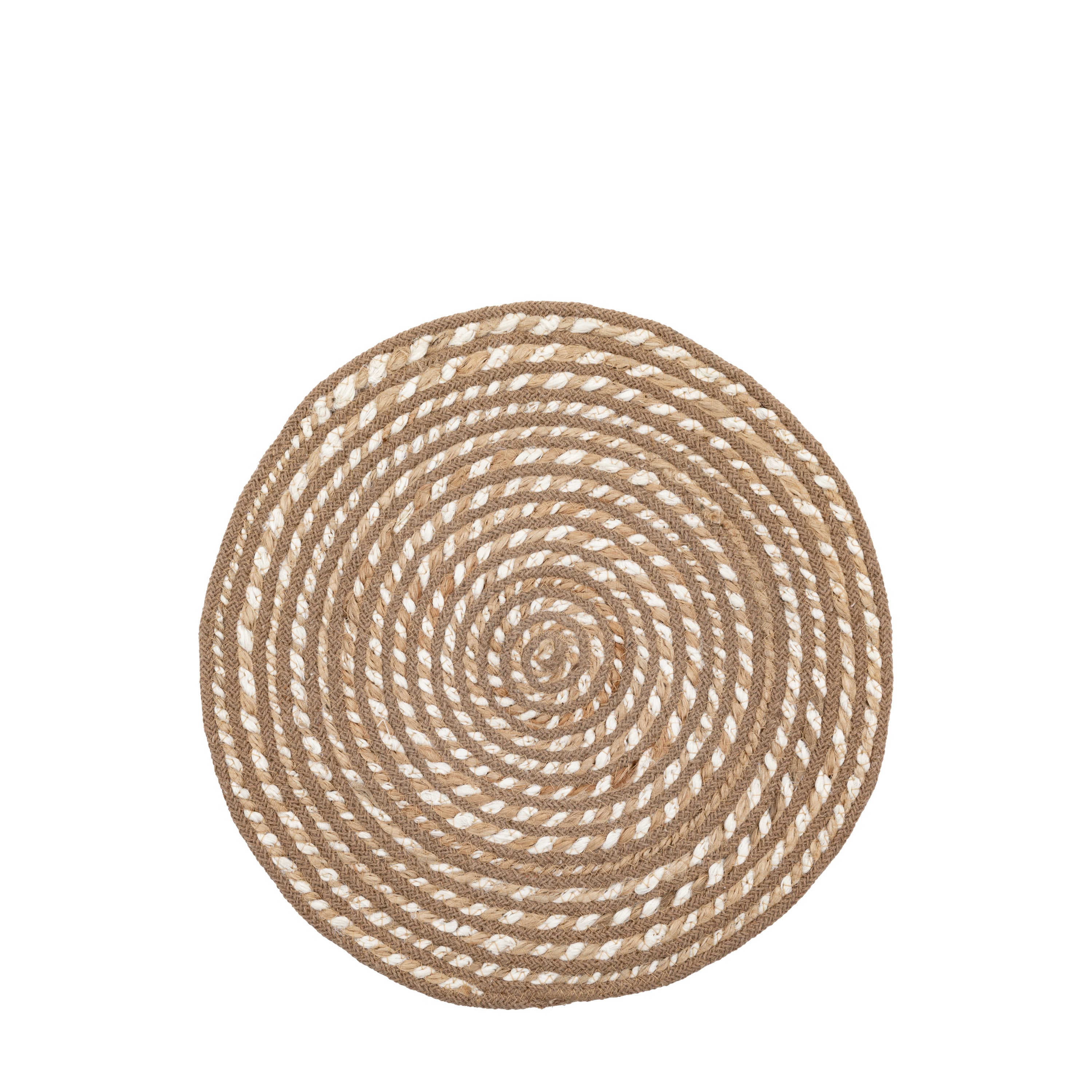 Tonal Weave Placemat (4pk) - Cotton / Jute | Migo Interiors