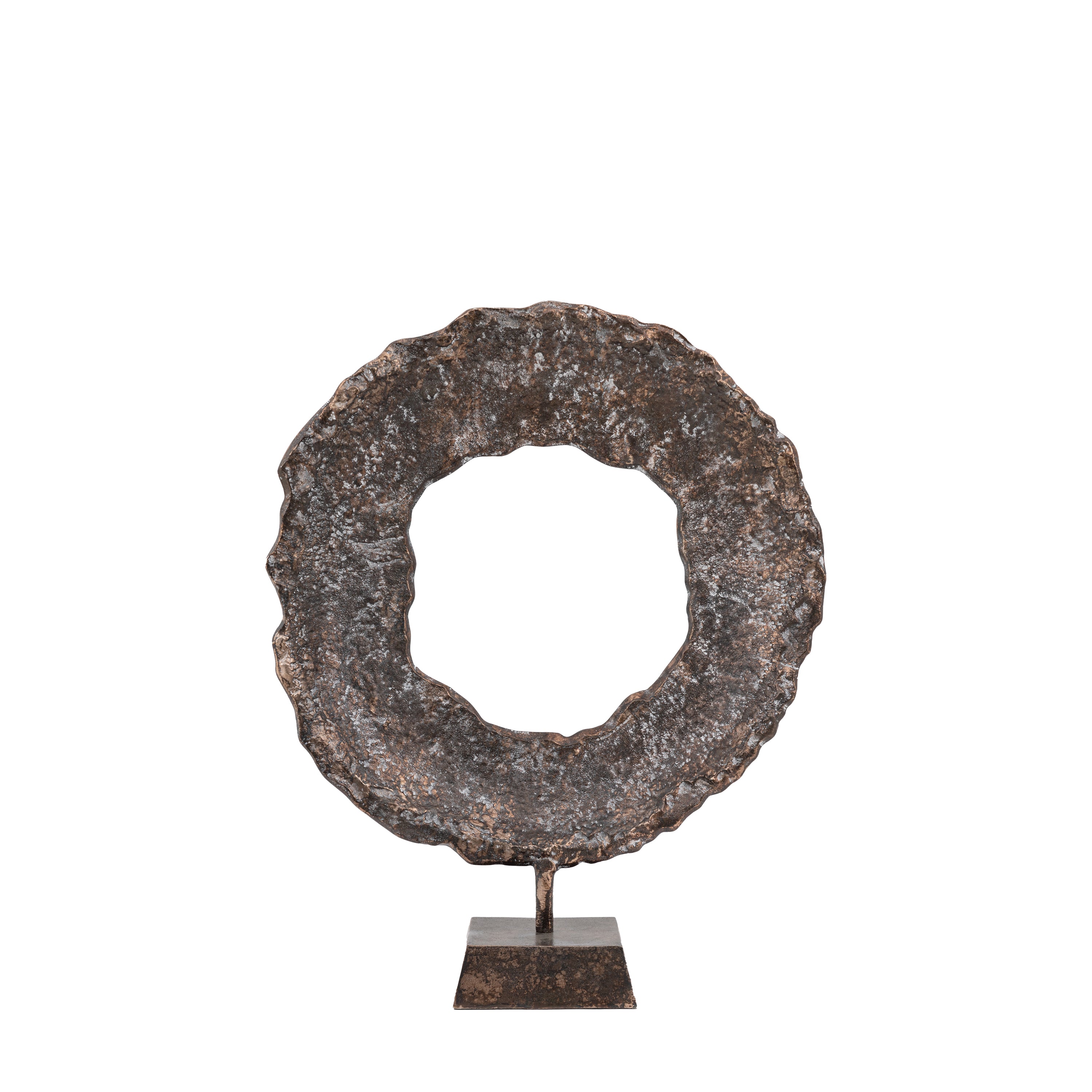 Keoni Circle Sculpture - Aluminium | Migo Interiors