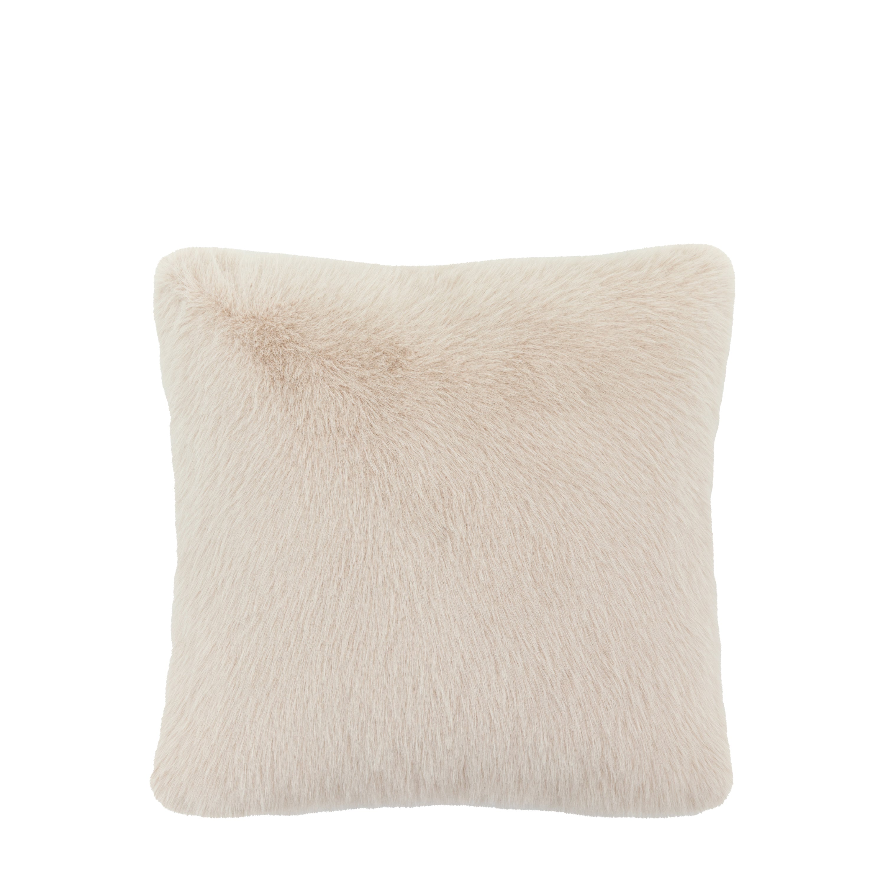 Maple Faux Fur Cushion Oatmeal - Polyester | Migo Interiors
