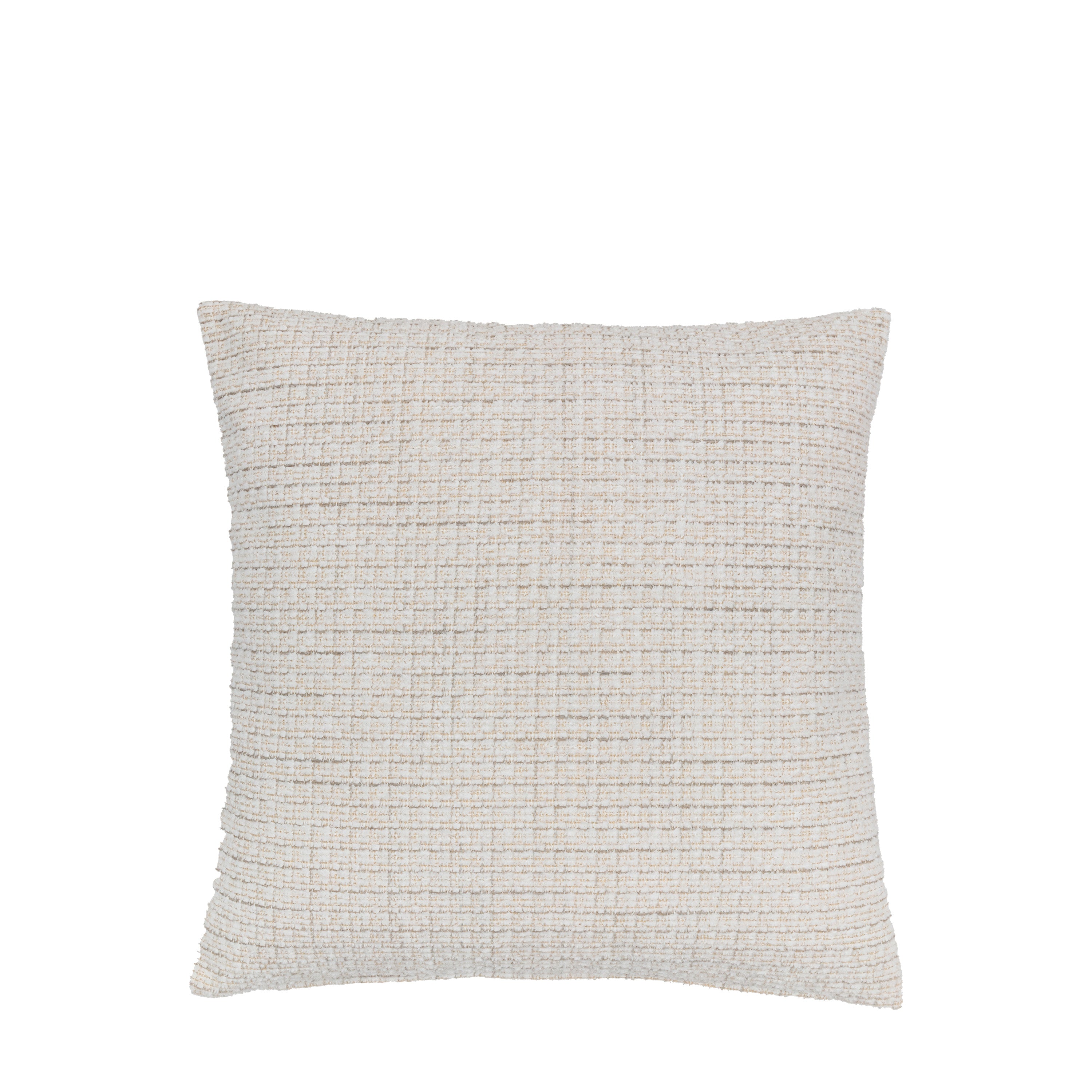 Chenille Cushion Natural - Polyester | Migo Interiors