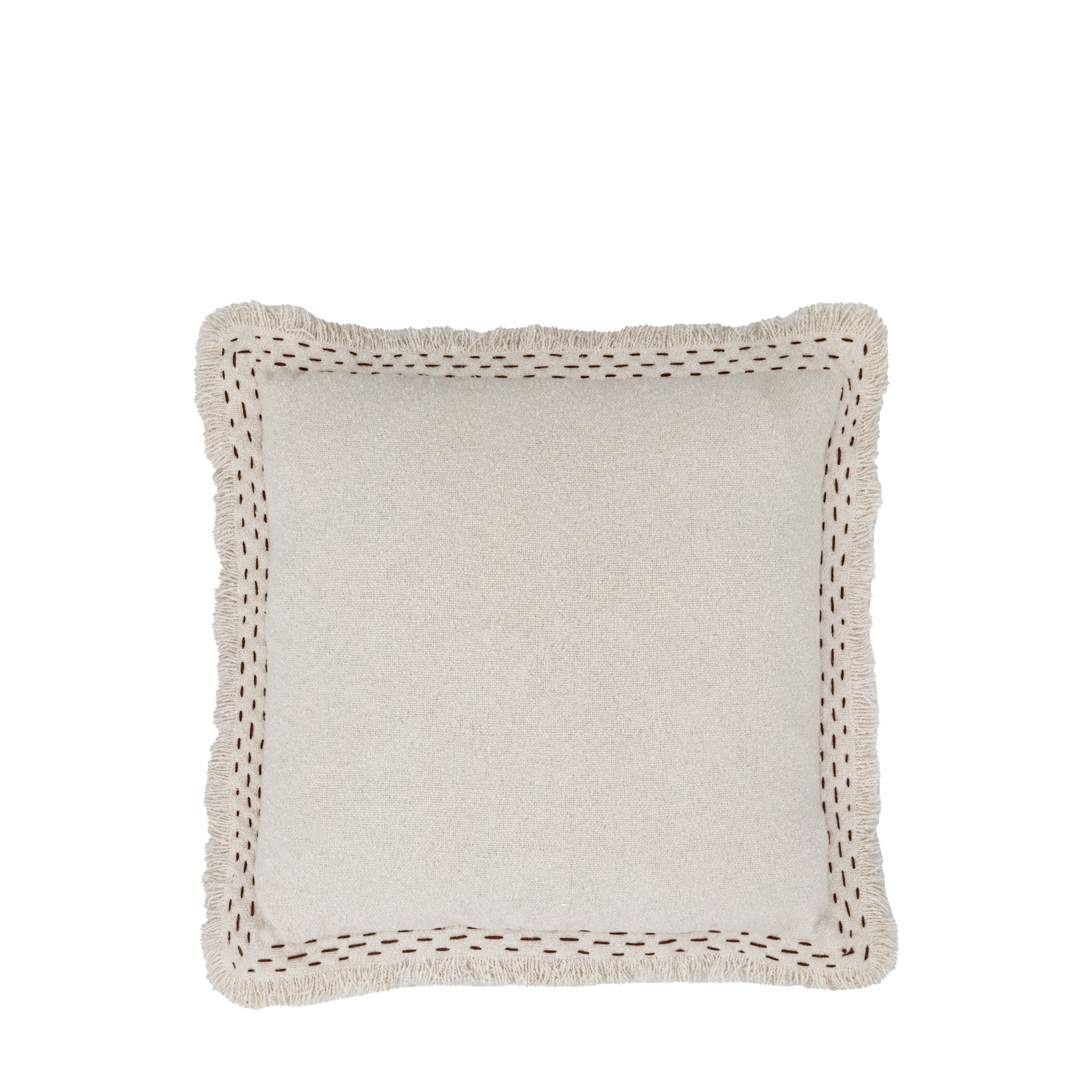 Harmony Cushion Ivory - Cotton / Acrylic | Migo Interiors