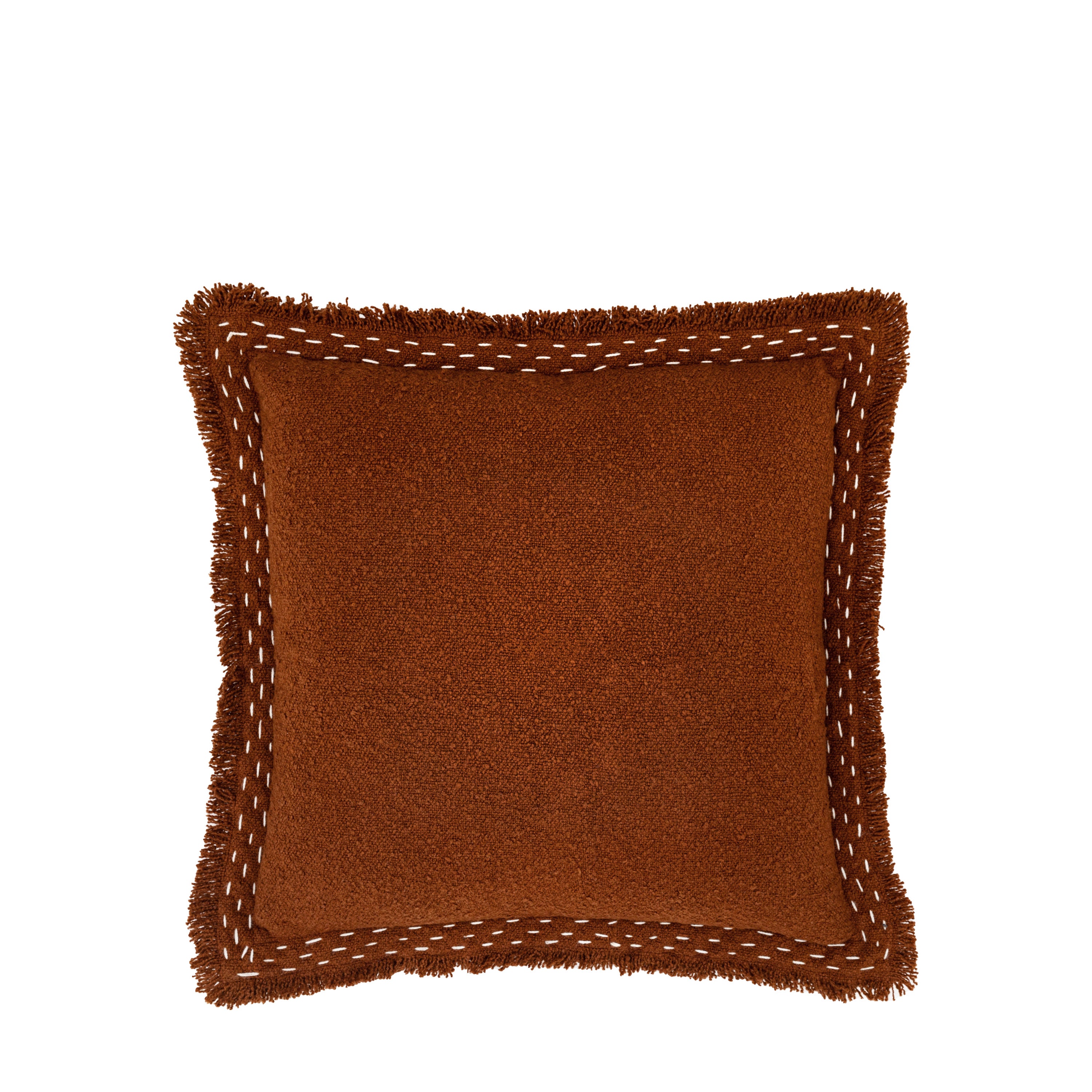 Harmony Cushion Rust - Cotton / Acrylic | Migo Interiors