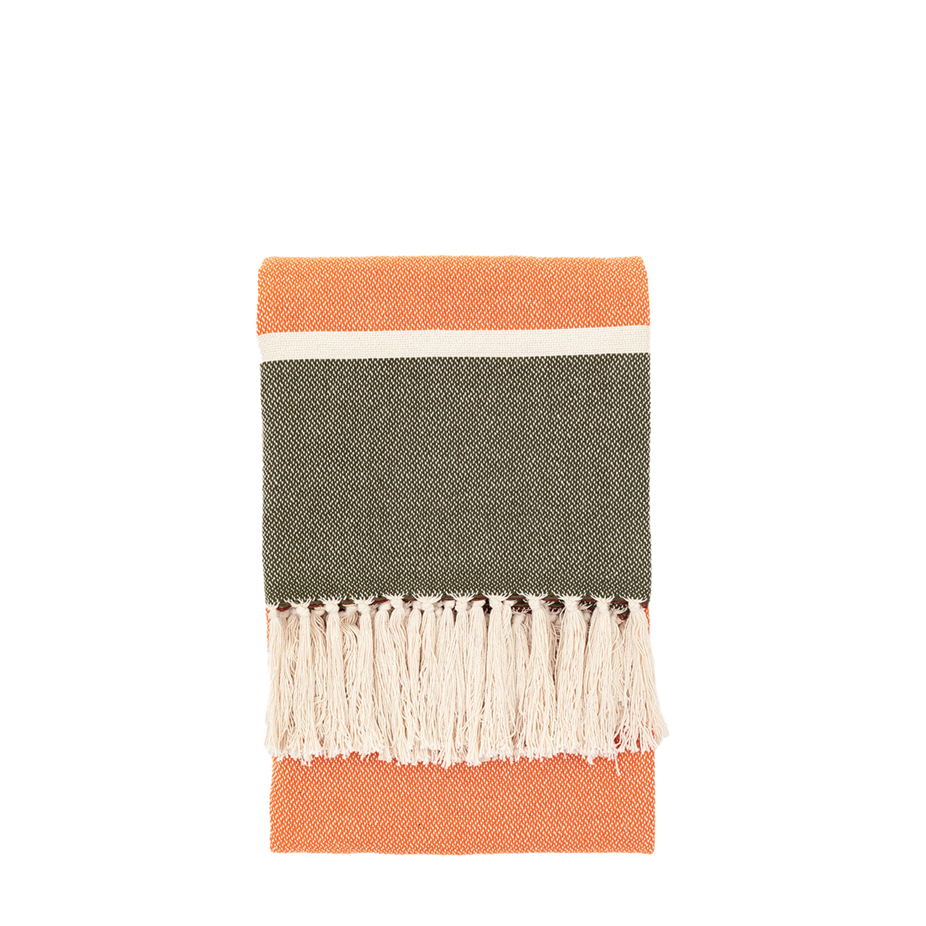 Crosshatch Woven Throw Taupe