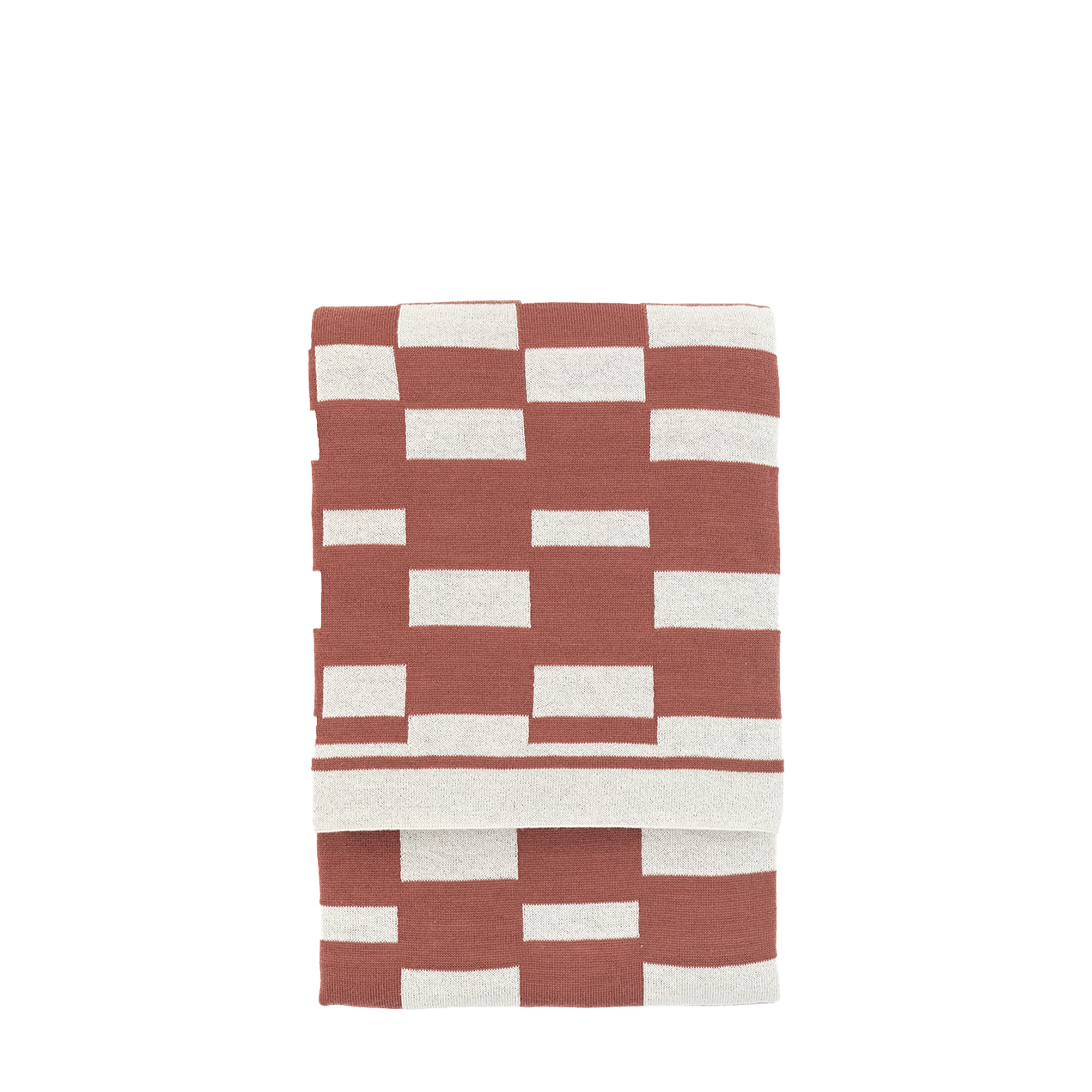 Lohko Knitted Throw Nutmeg