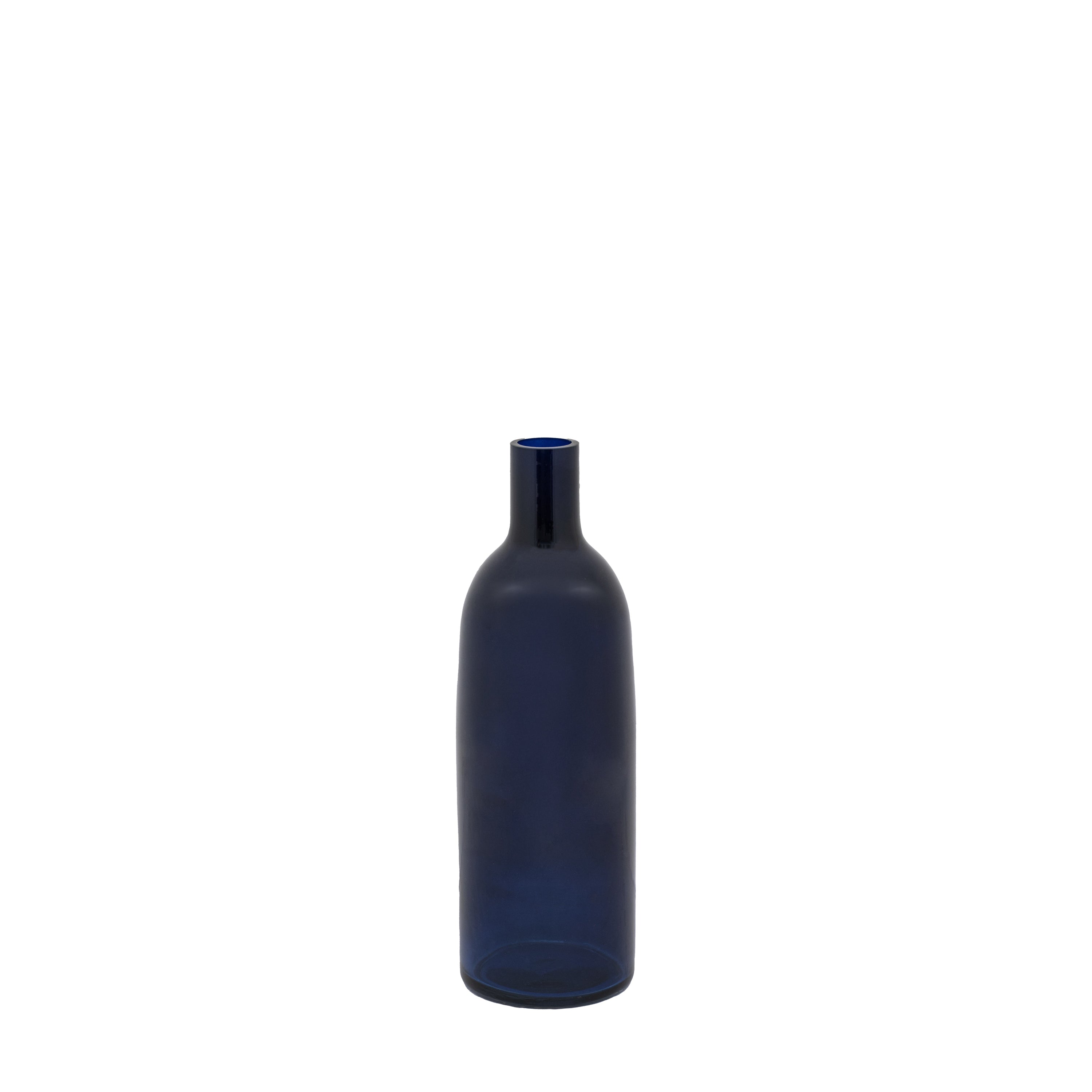 Santo Glass Bottle Vase Ink