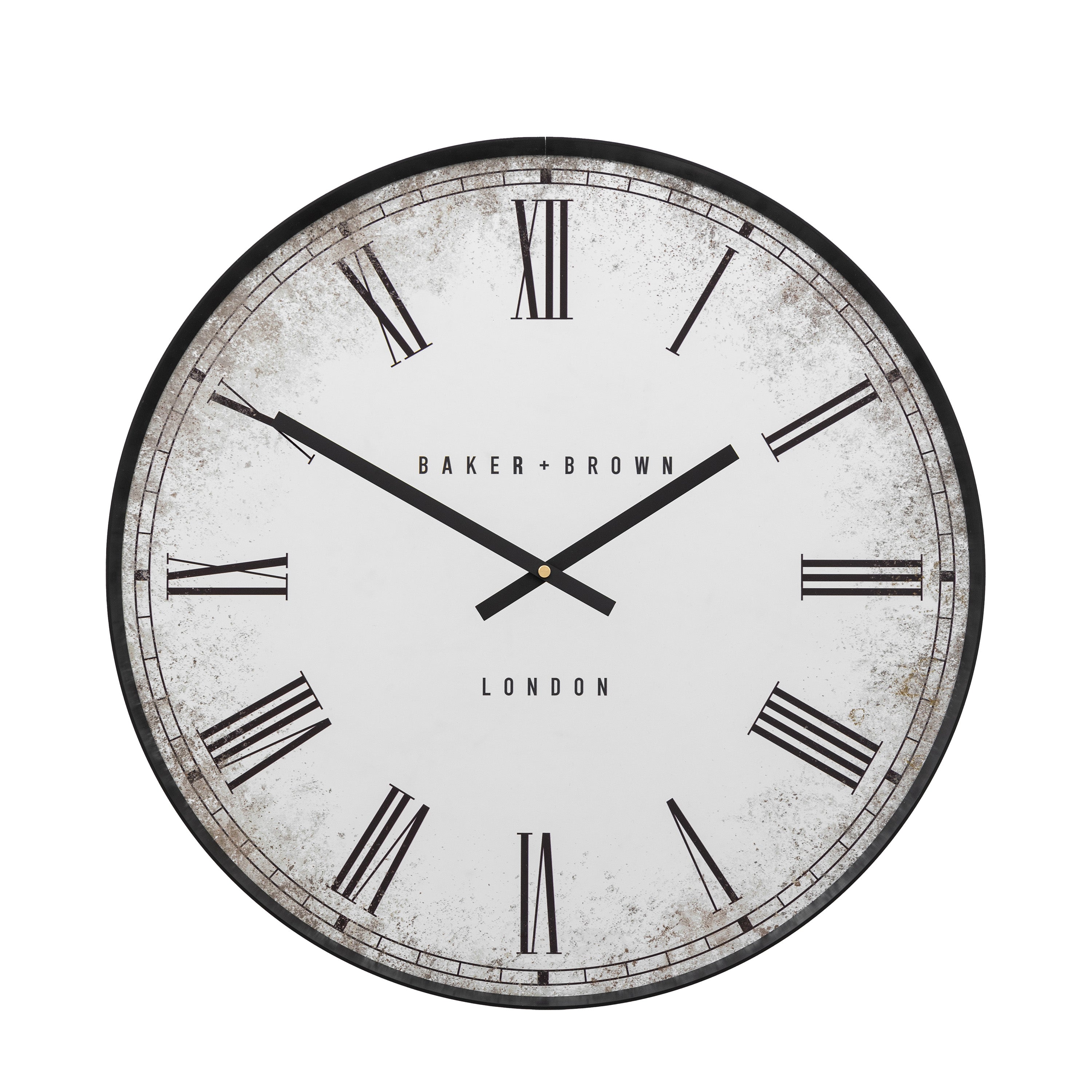 Chester Wall Clock Black 50cm