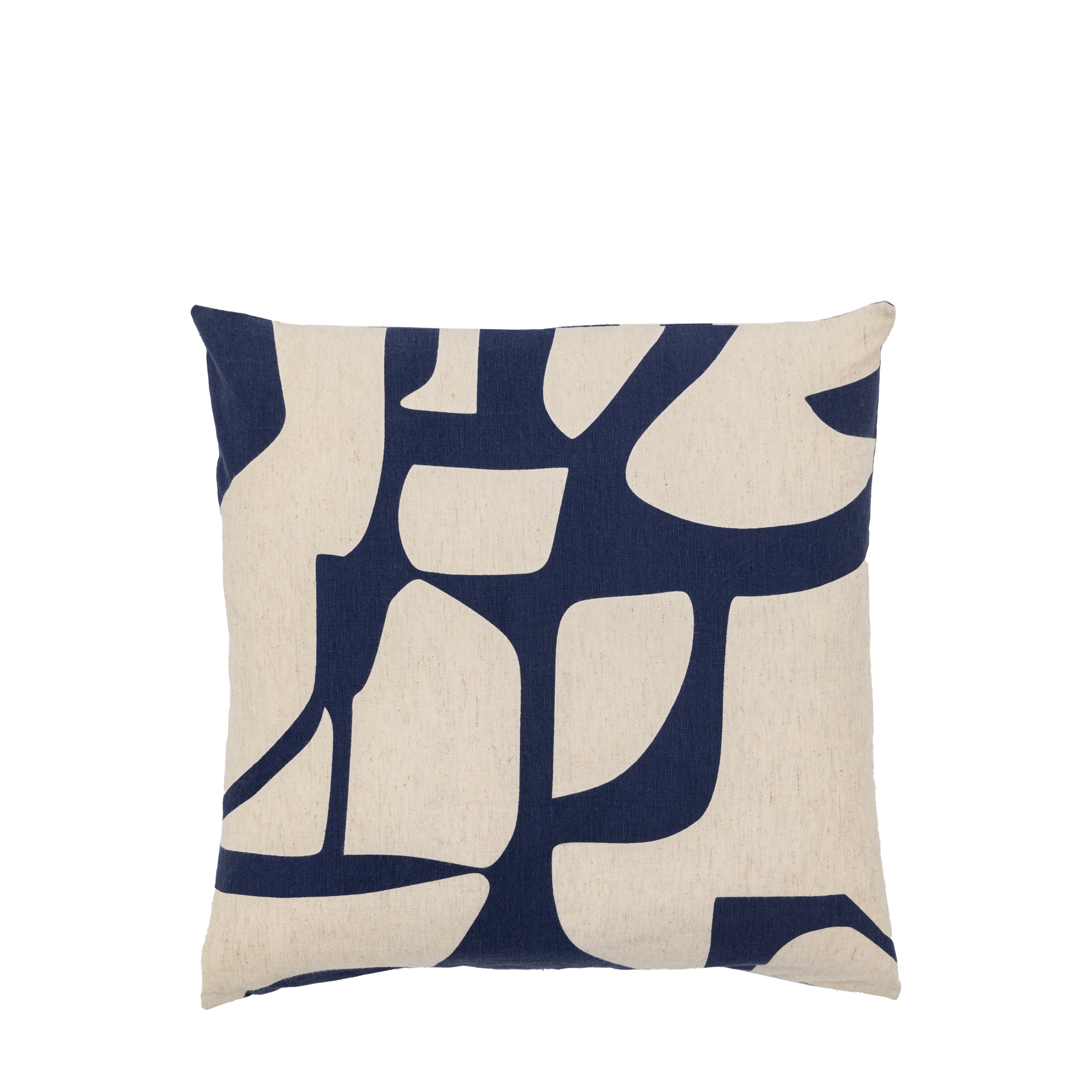 Skara Graphic Cushion Ink Blue