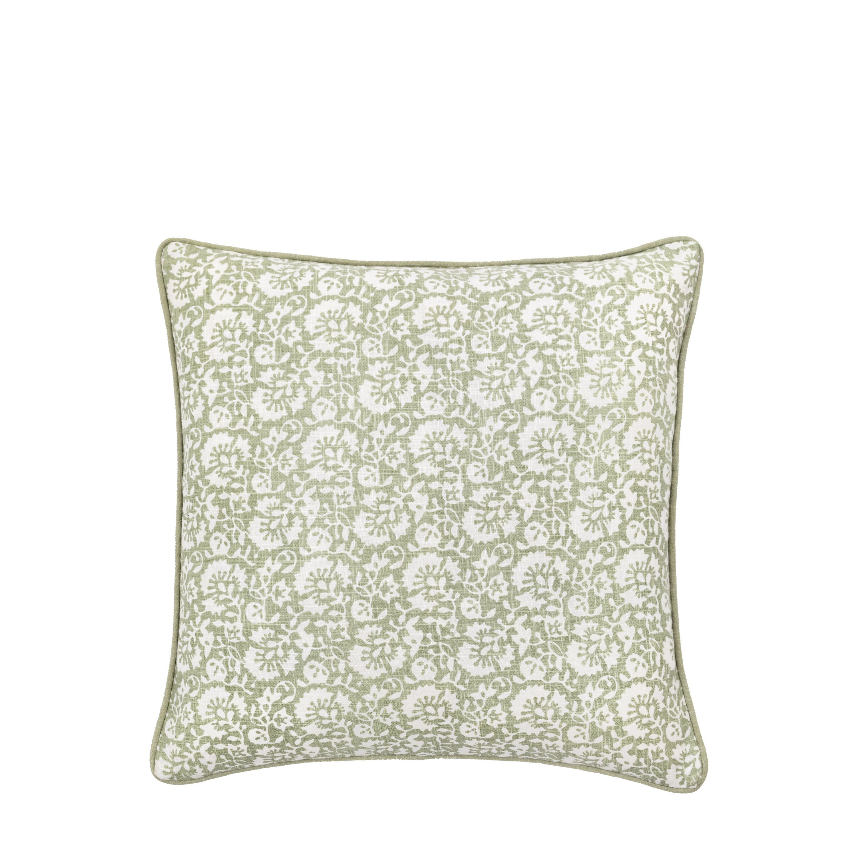 Morley Floral Cushion Sage