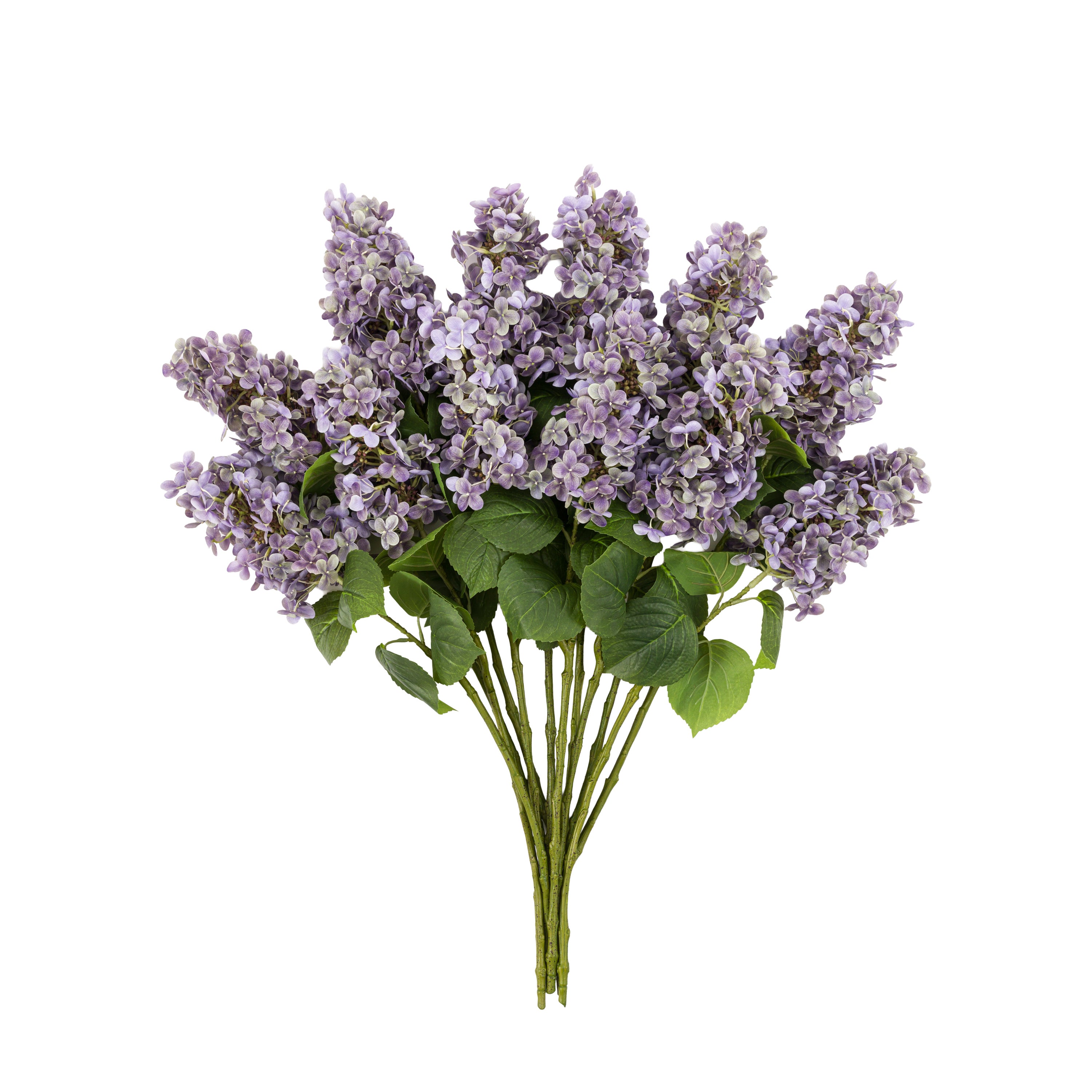 Vintage Cone Hydrangea Floral Stem Violet (12pk)