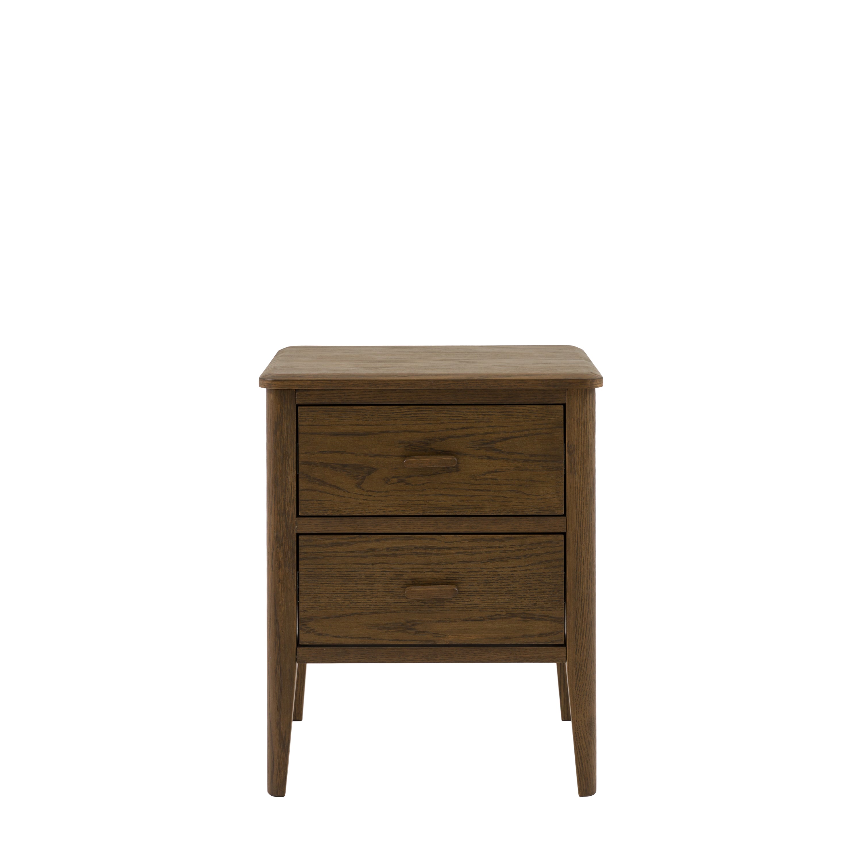 Camden 2 Drawer Bedside Walnut