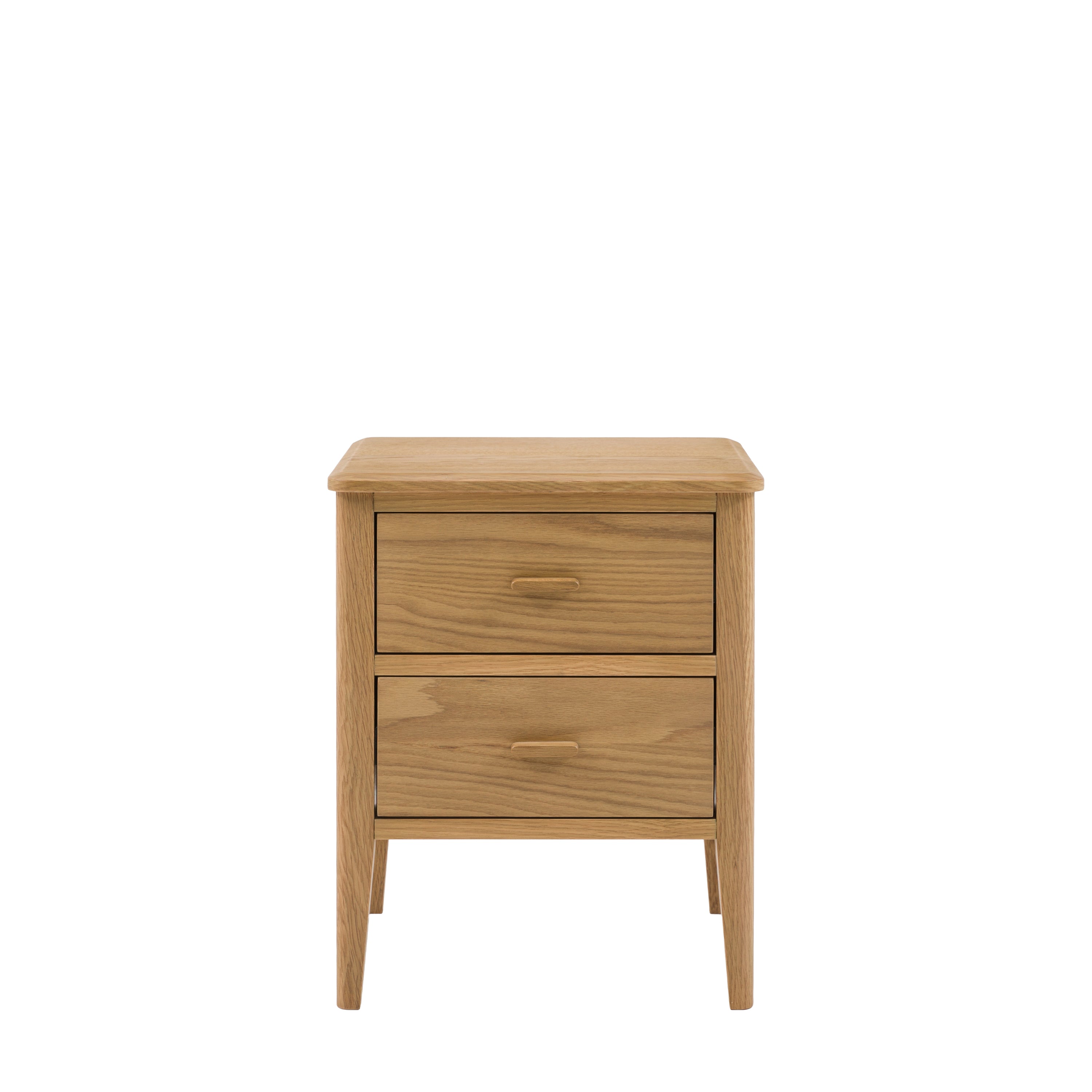 Camden 2 Drawer Bedside Natural