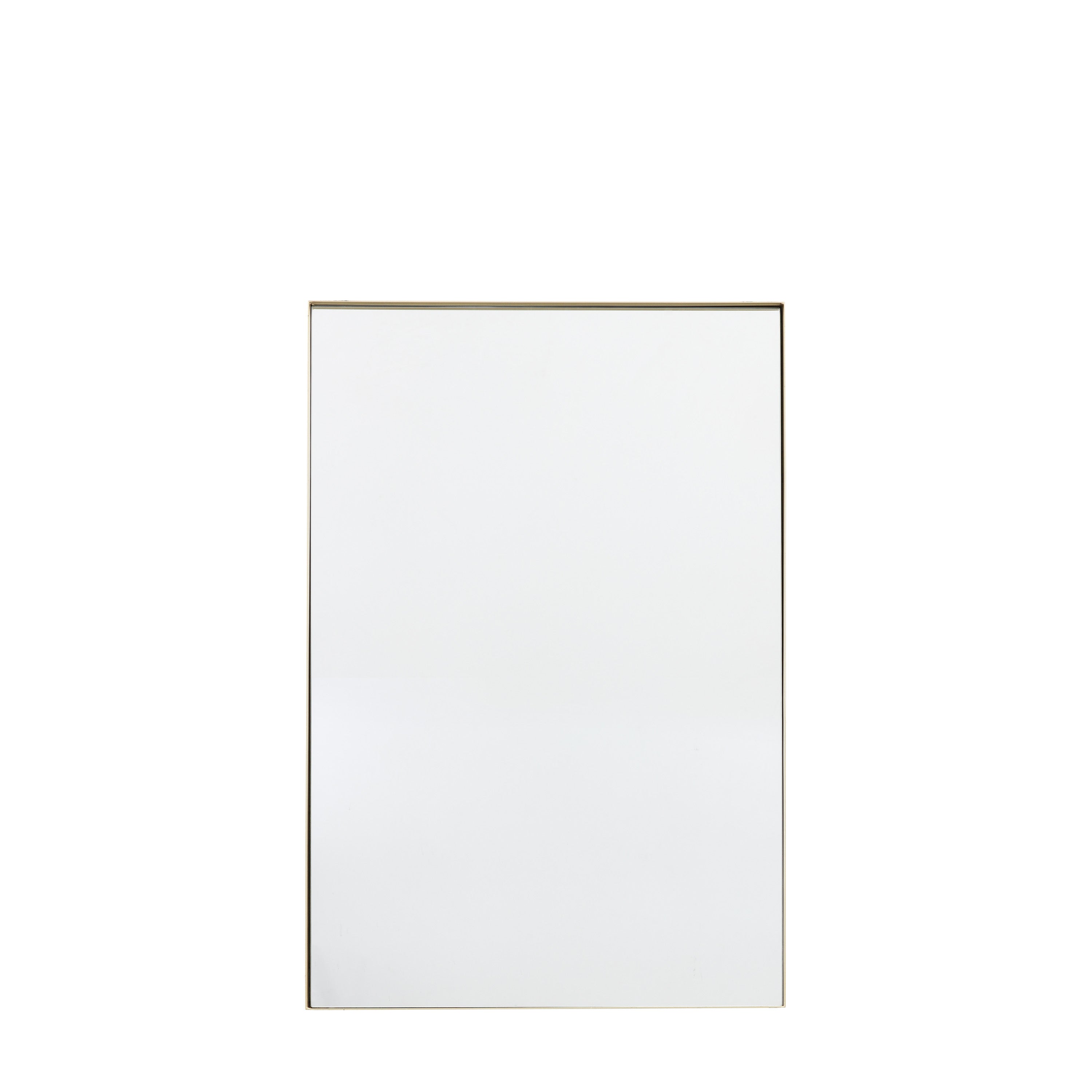 Hurston Mirror Champagne - Glass / Iron / MDF | Migo Interiors