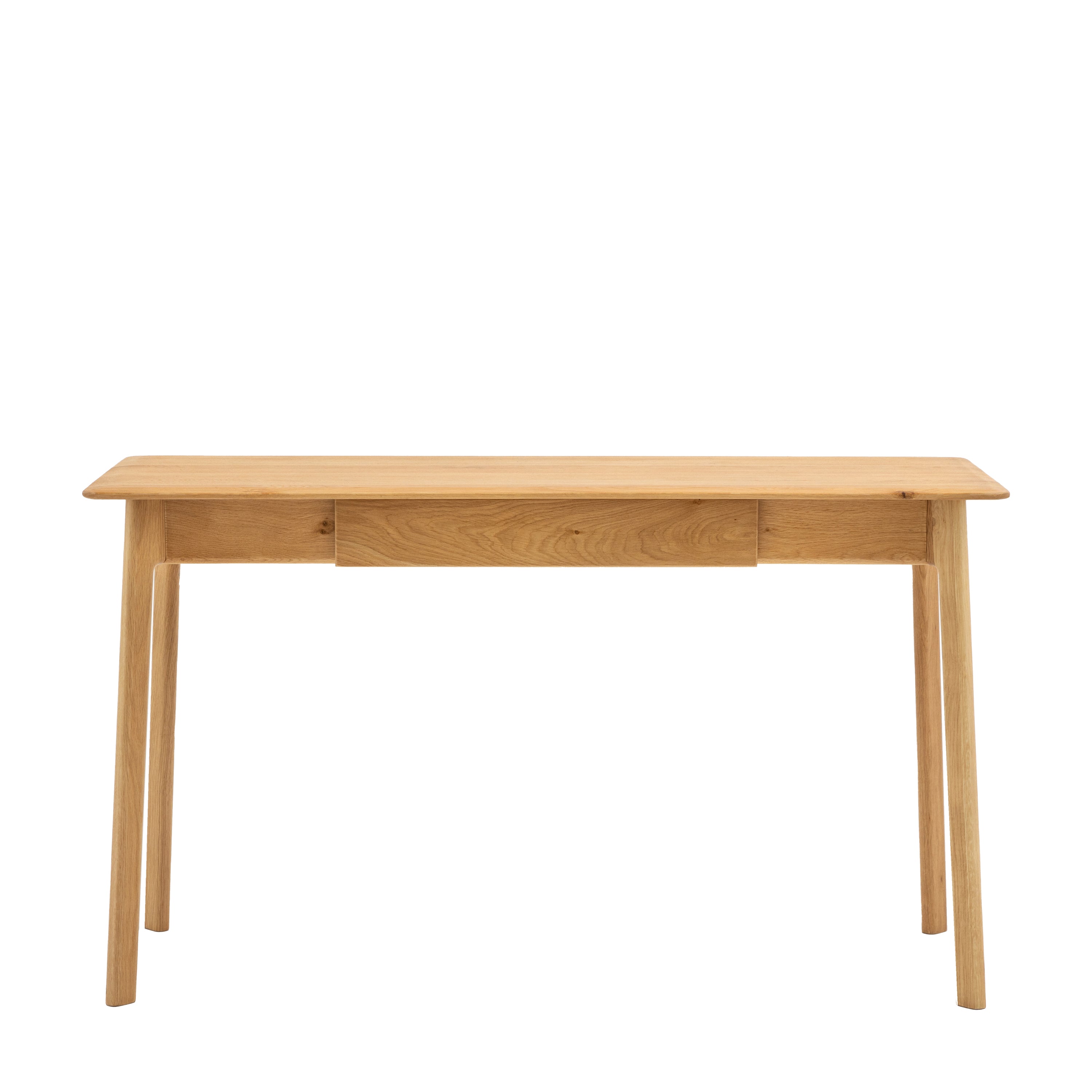 Madrid 1 Drawer Desk - Solid Oak / MDF Veneer / Pine | Migo Interiors