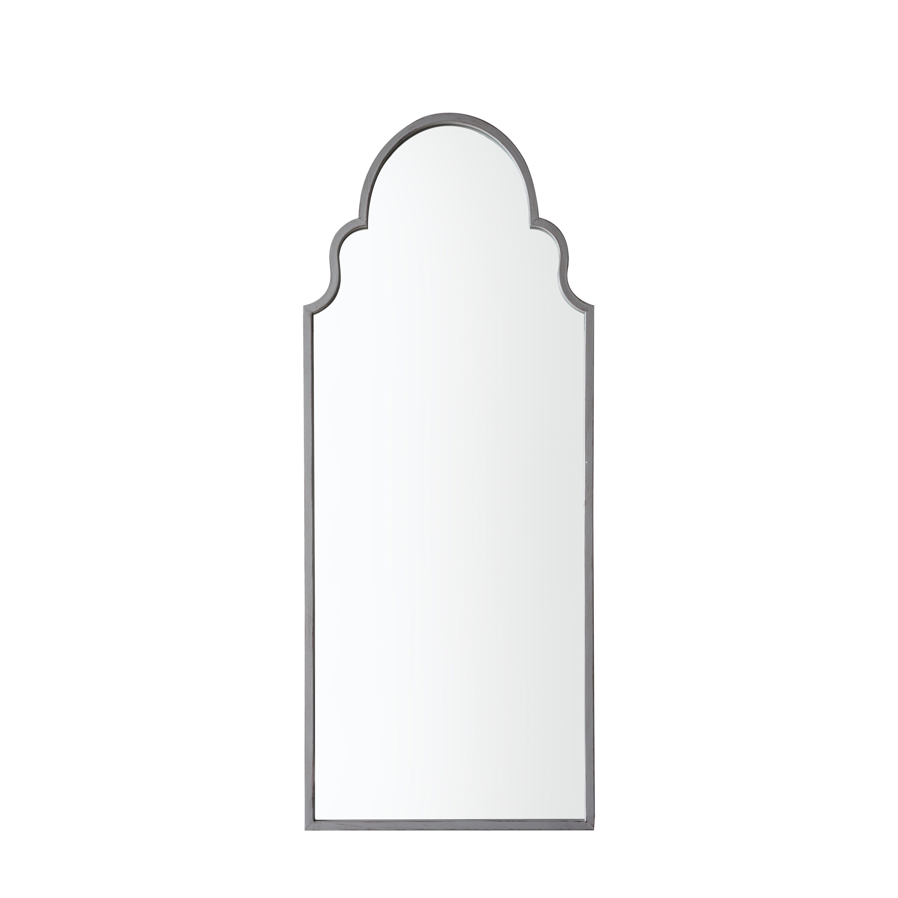 Tilmanstone Outdoor Mirror Vintage Grey - Iron / Glass / PVC | Migo Interiors