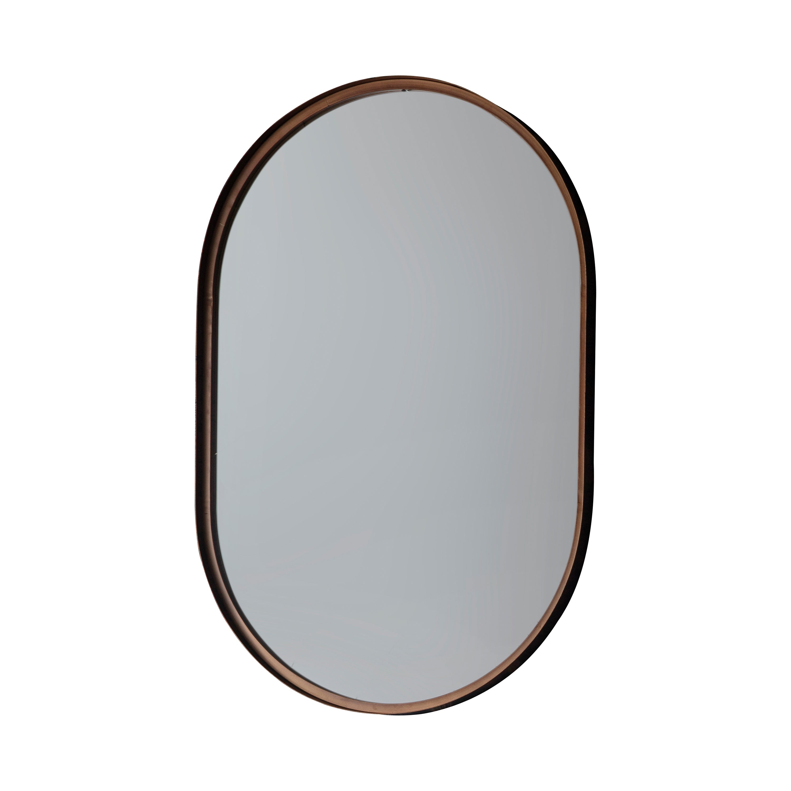 Greystoke Elipse Mirror - Glass / MDF / Iron | Migo Interiors