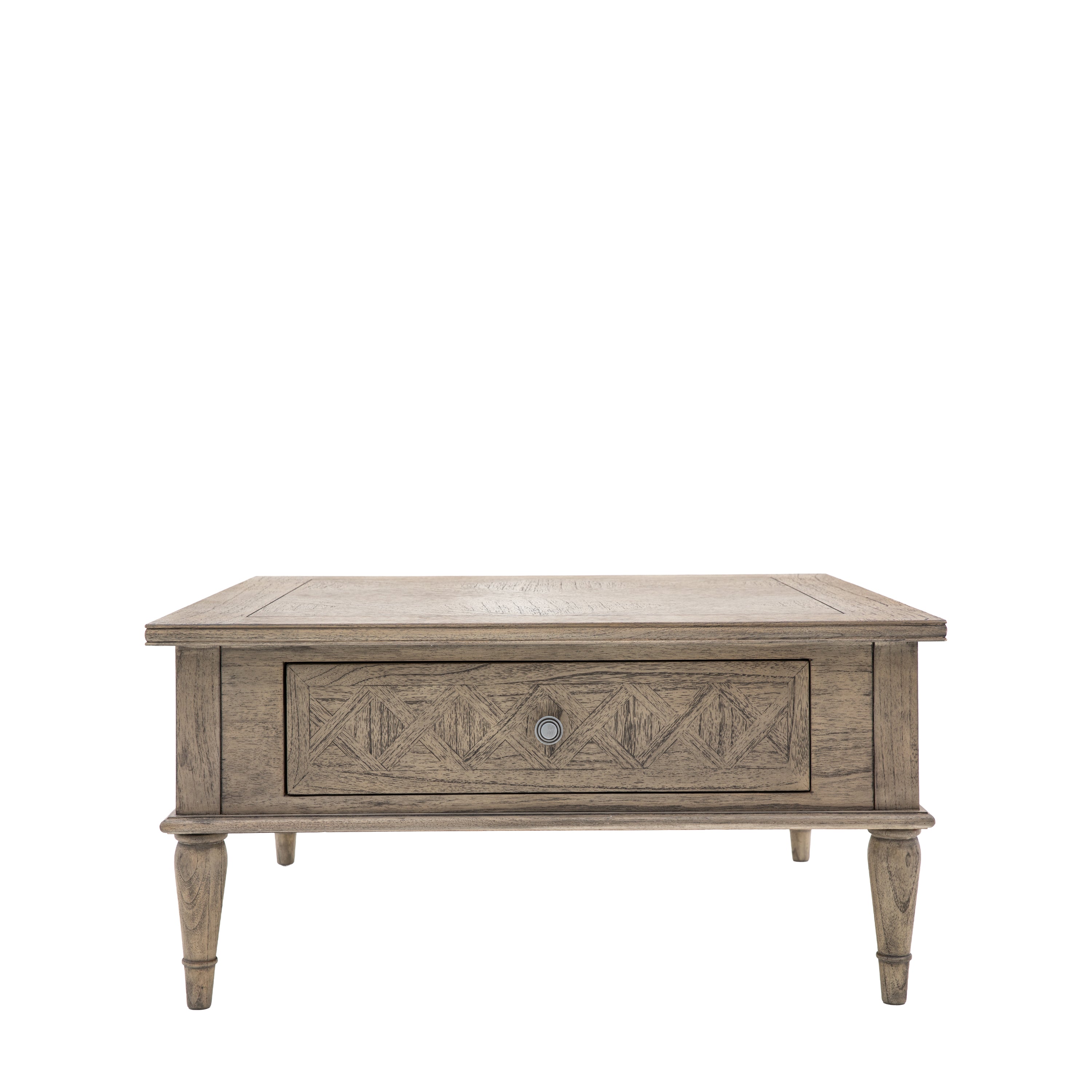 Rustique Square 2 Drawer Coffee Tble