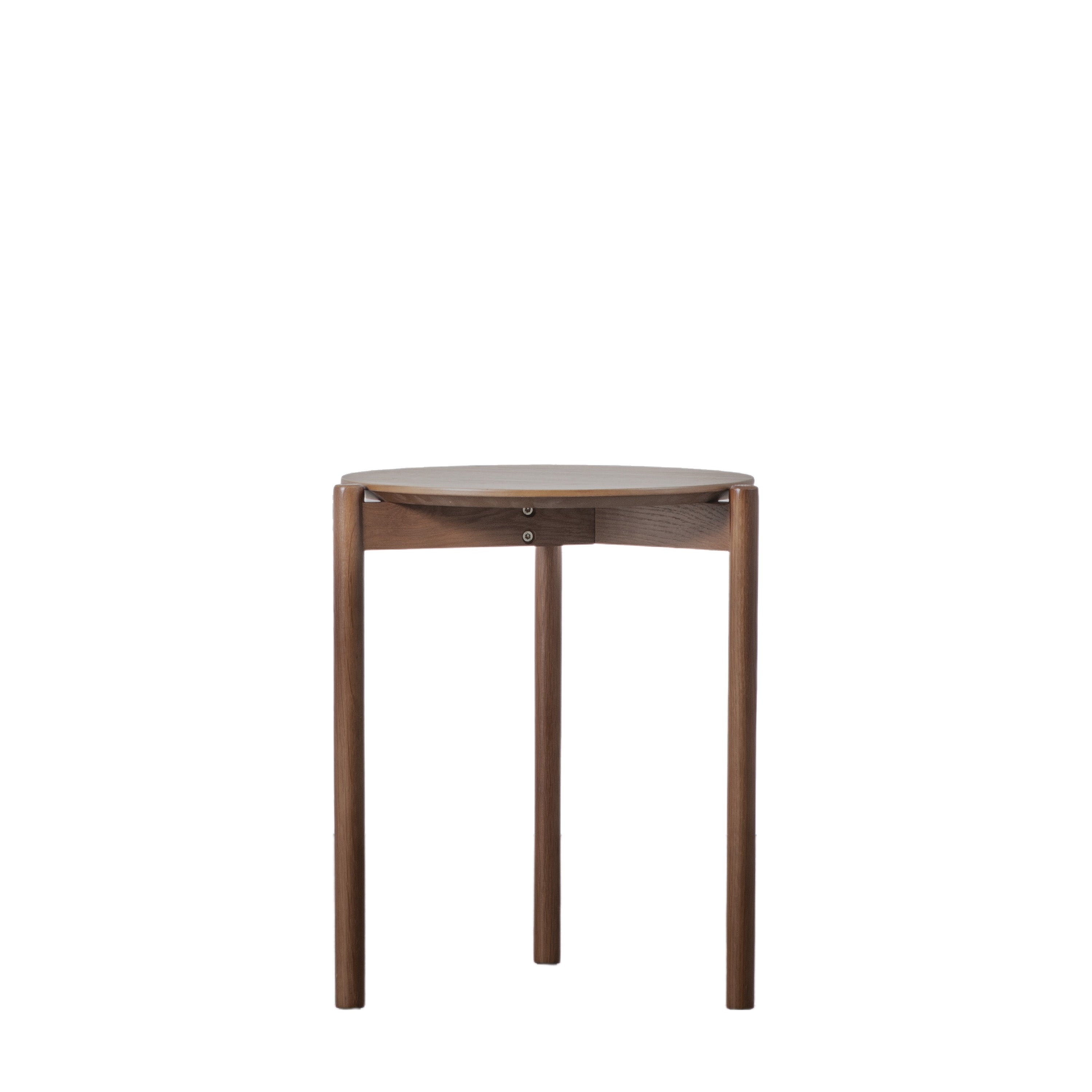 Burley Side Table Walnut - MDF / Oak Veneer / Oak | Migo Interiors