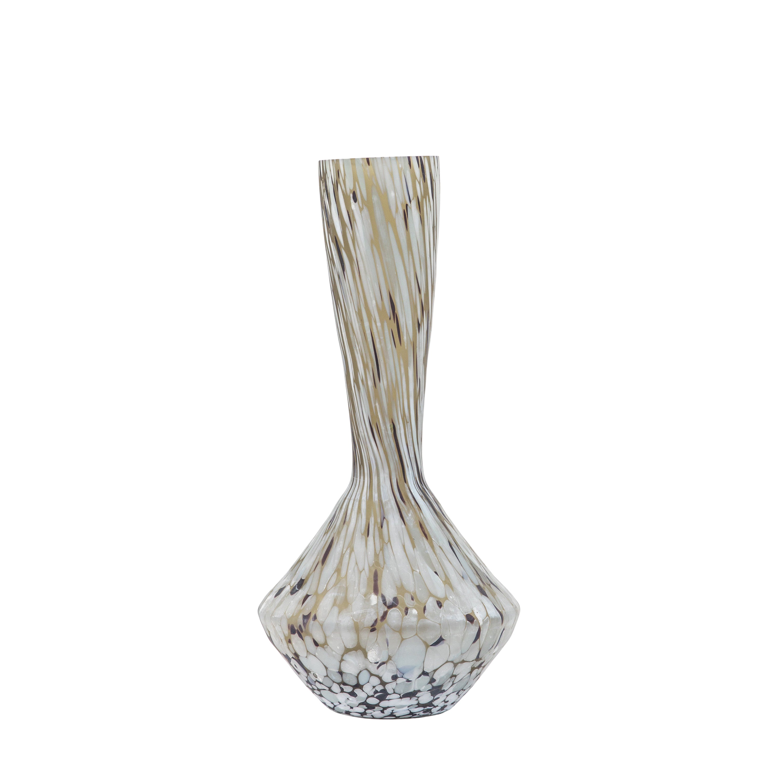 Aditya Vase Mottled Brown