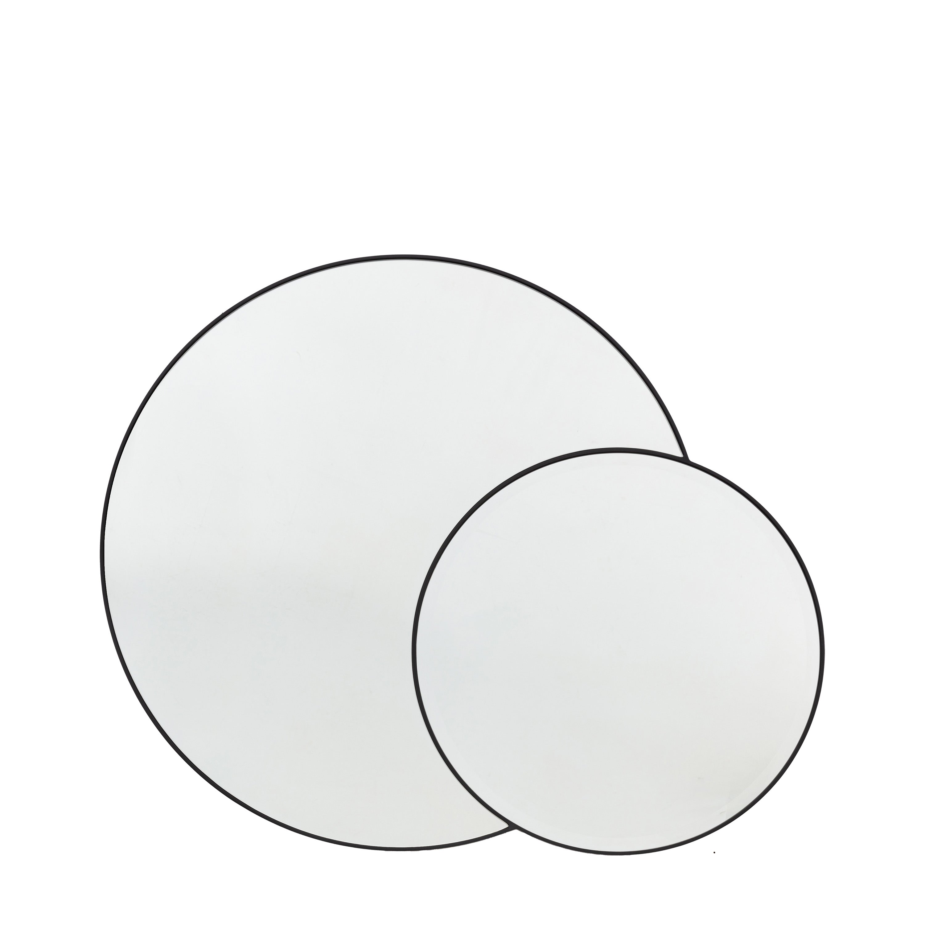 Ostia Mirror Black - MDF / Glass | Migo Interiors