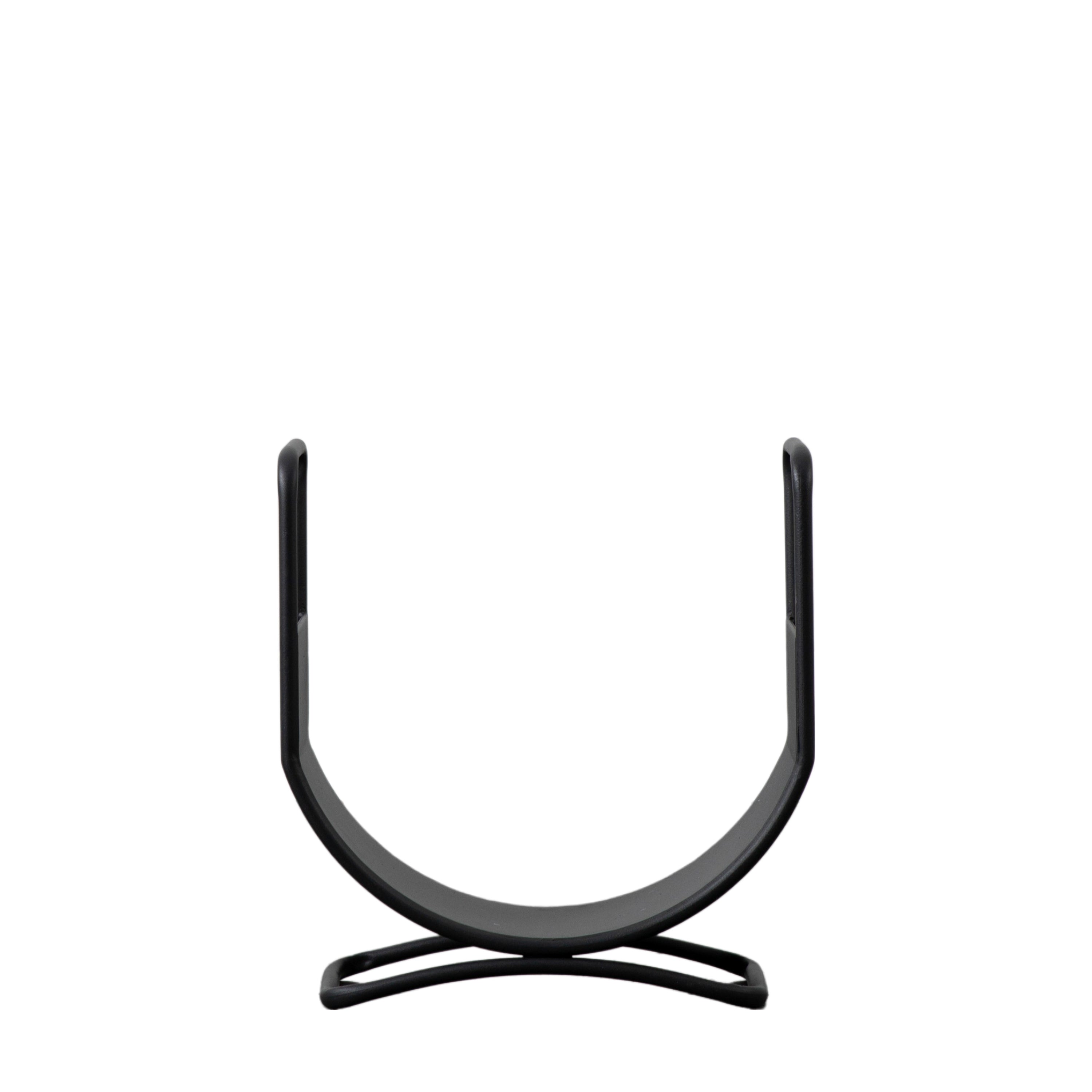 Bronte Log Basket Black - Iron | Migo Interiors