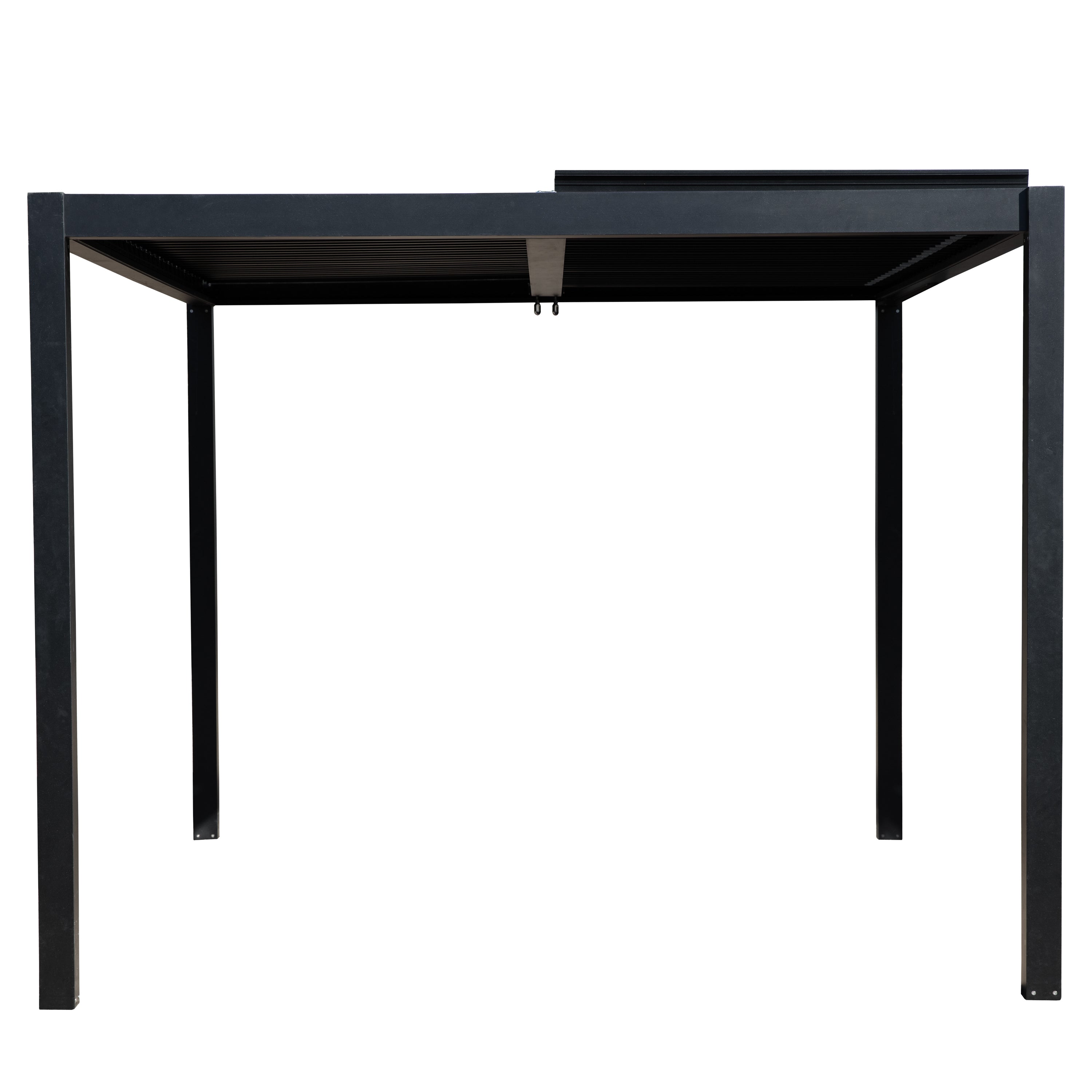Messina Pergola Black - Aluminium | Migo Interiors