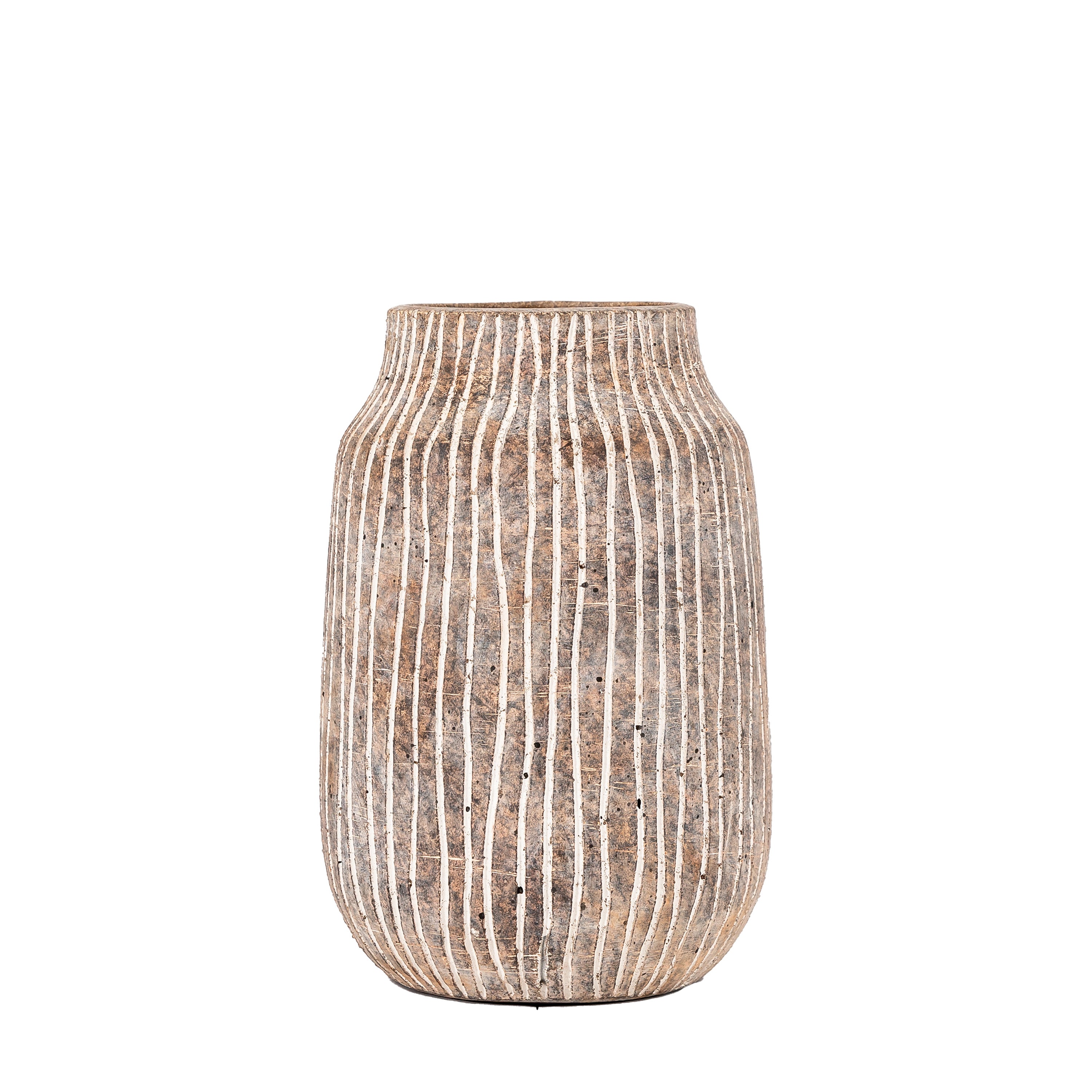 Potosi Vase Small Earthy White