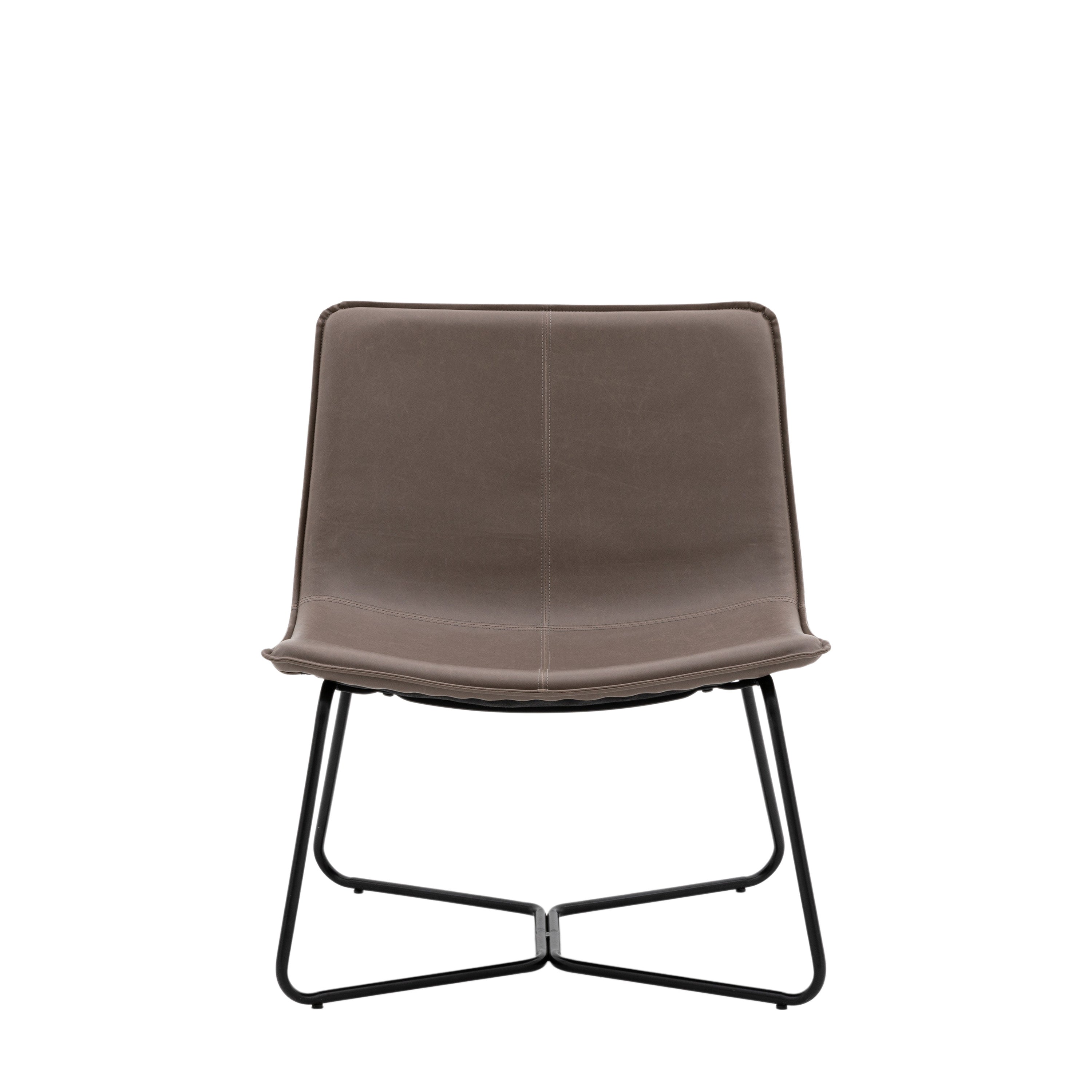 Hawking Lounge Chair Ember - Iron / Plywood / PU / Polyfibre / Foam | Migo Interiors