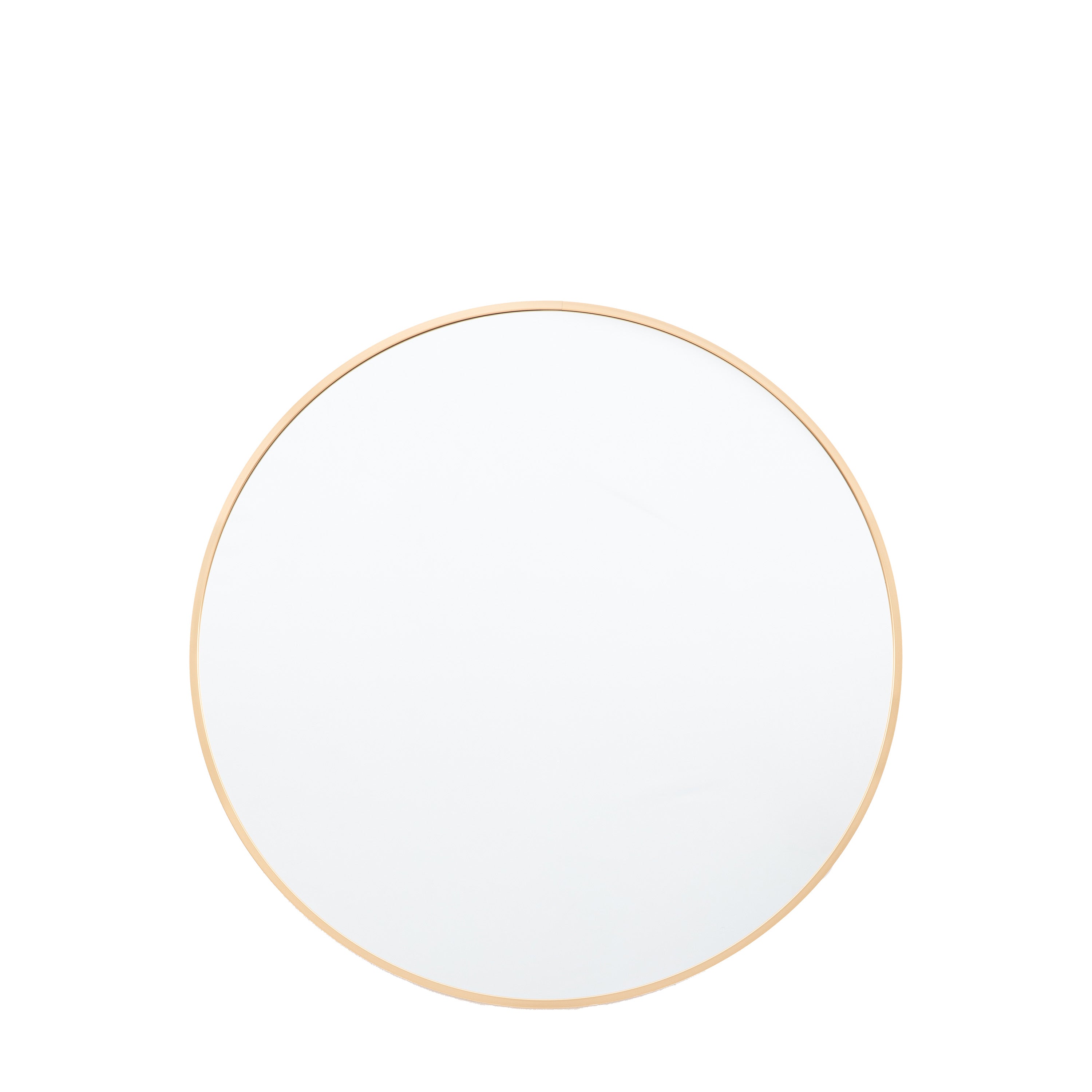 Yardley Mirror Round Gold - Glass / MDF / Aluminium | Migo Interiors