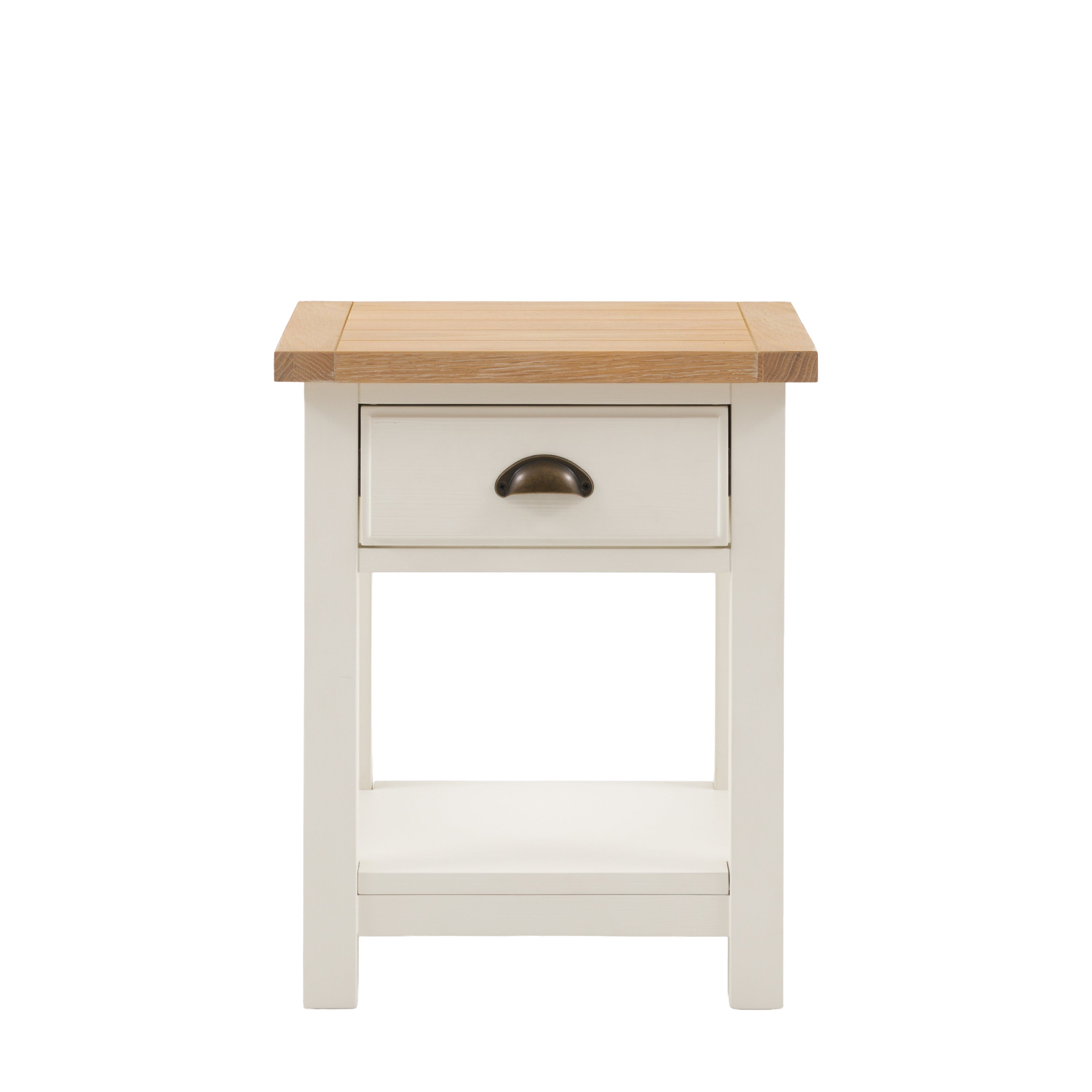 Eton 1 Drawer Bedside White