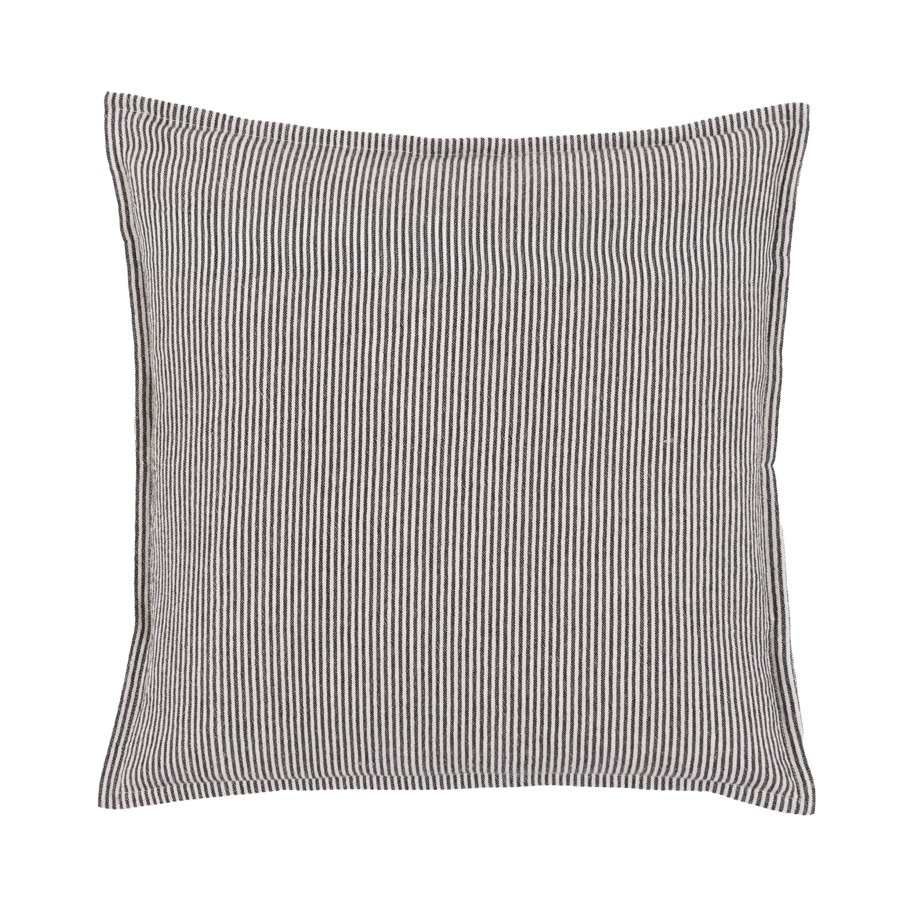 Windsor Woven Stripe Cushion Ink Blue