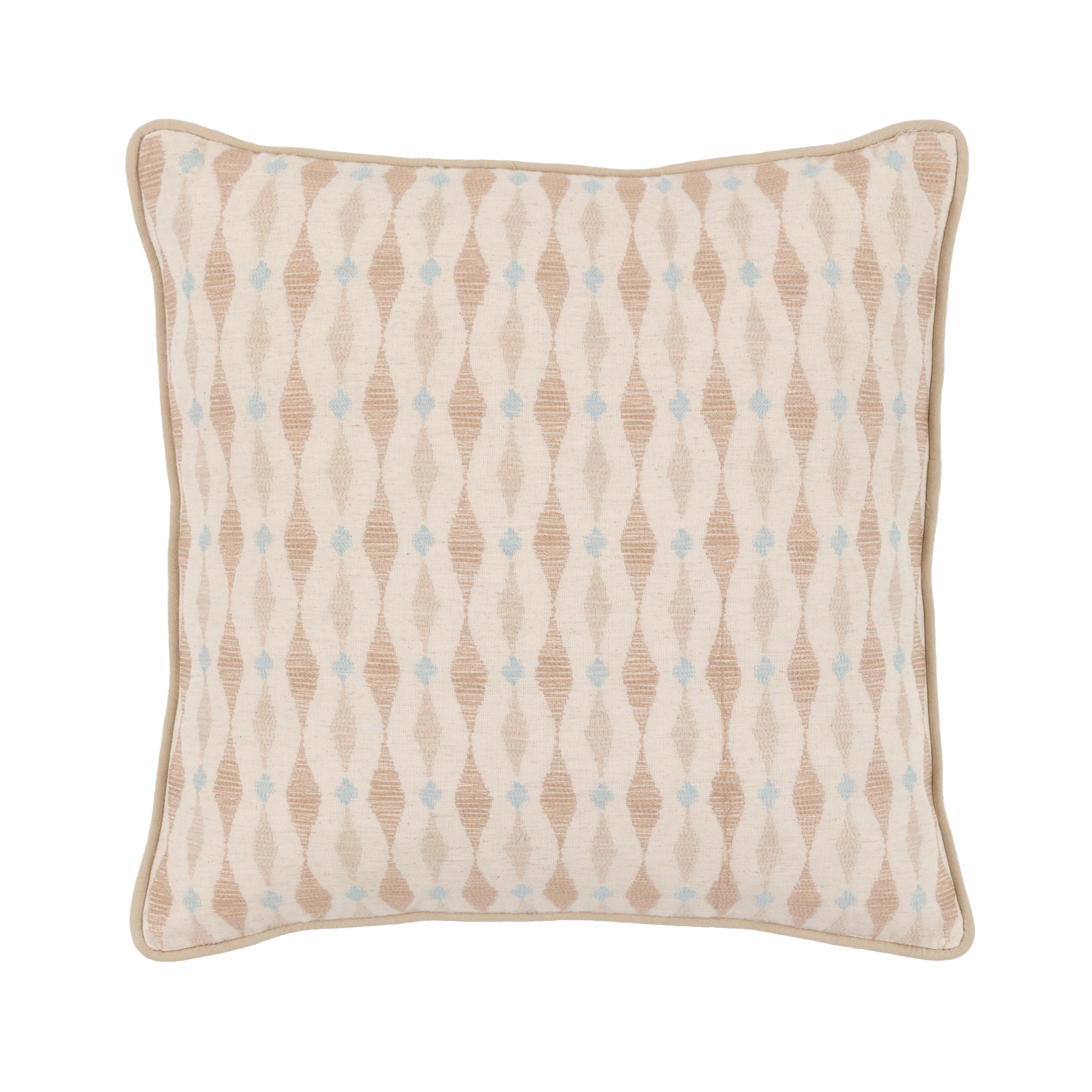 Sierra Ikat Emb Cushion Natural