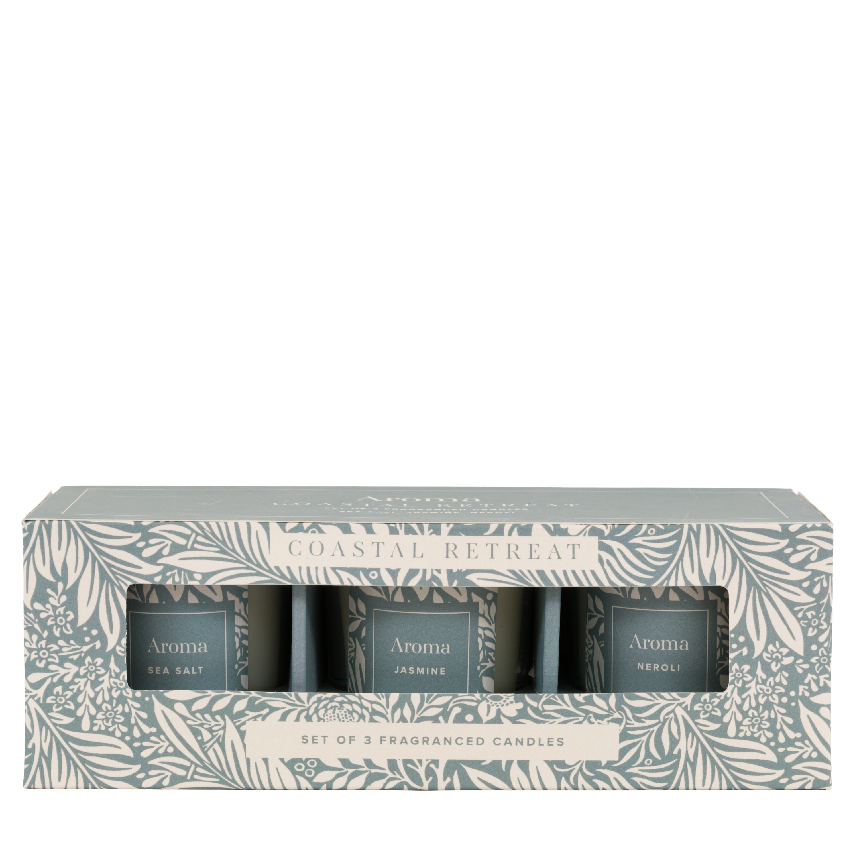 Coastal Retreat Candles Set of 3
