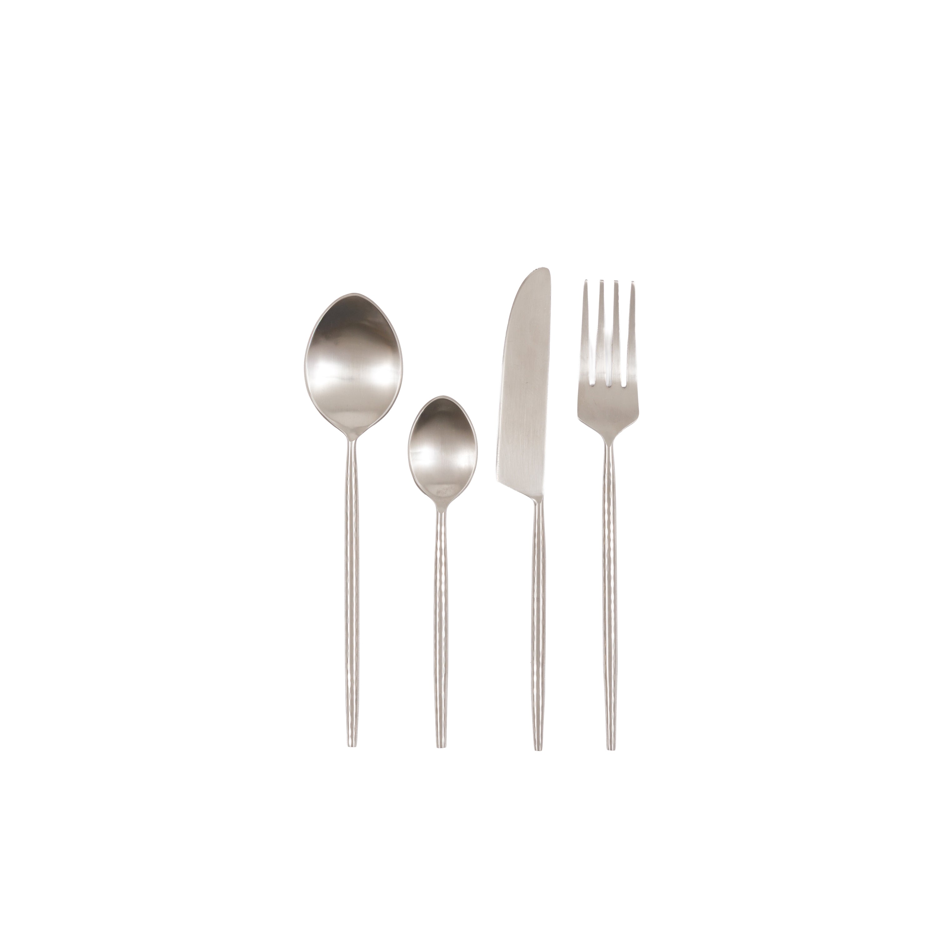 Alora Cutlery Pewter Set of 16