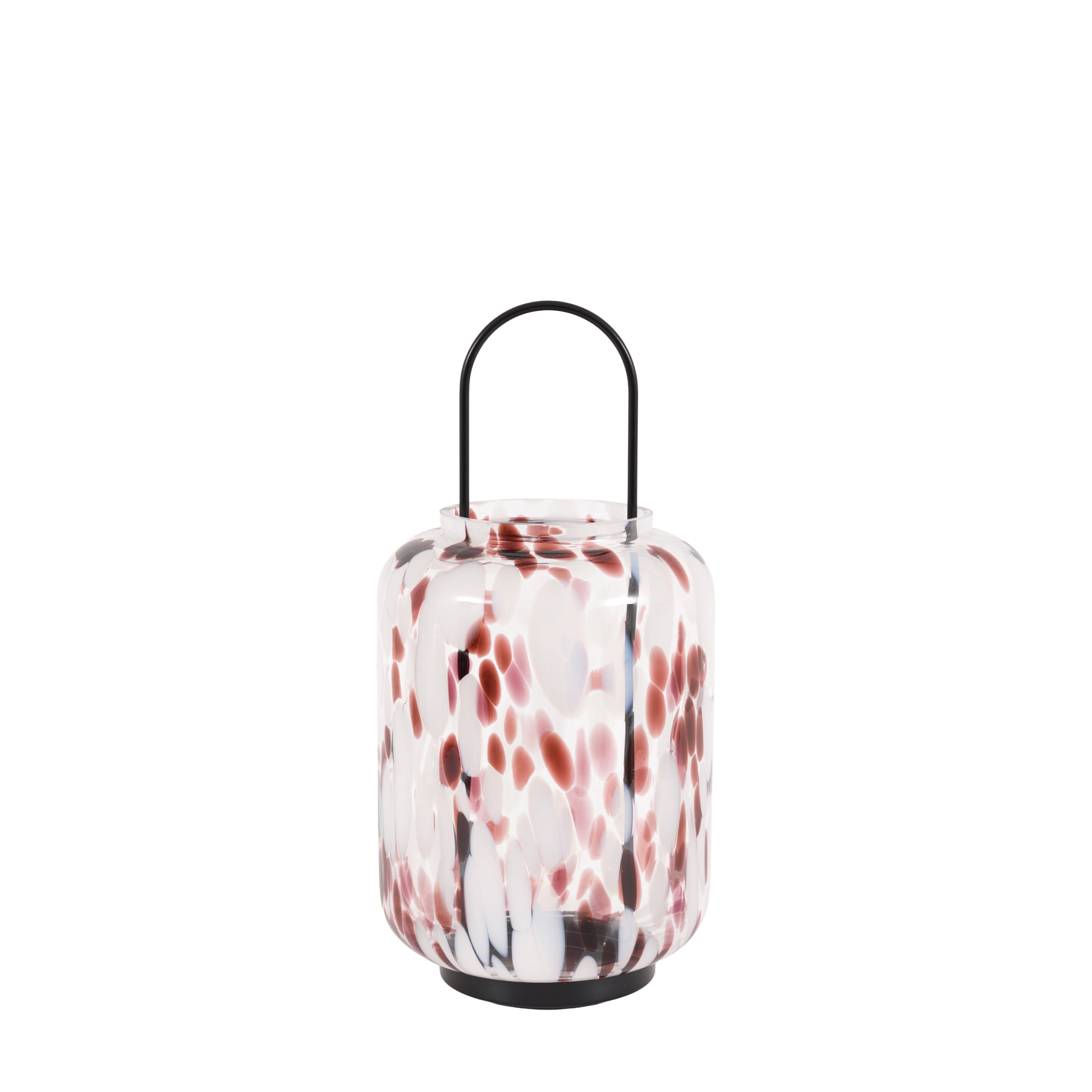 Confetti Candle Holder Brown