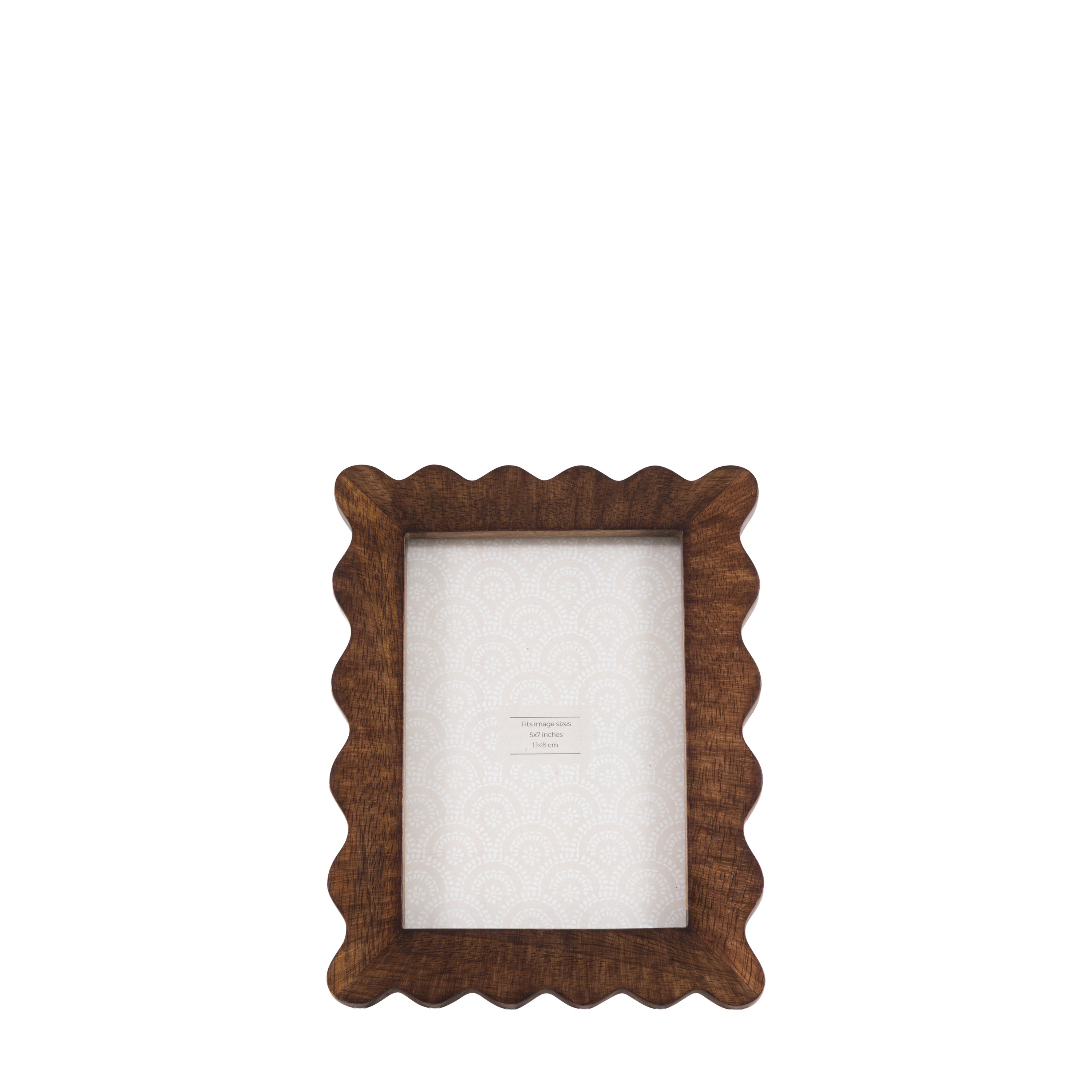 Avila Wooden Scallop Photo Frame in