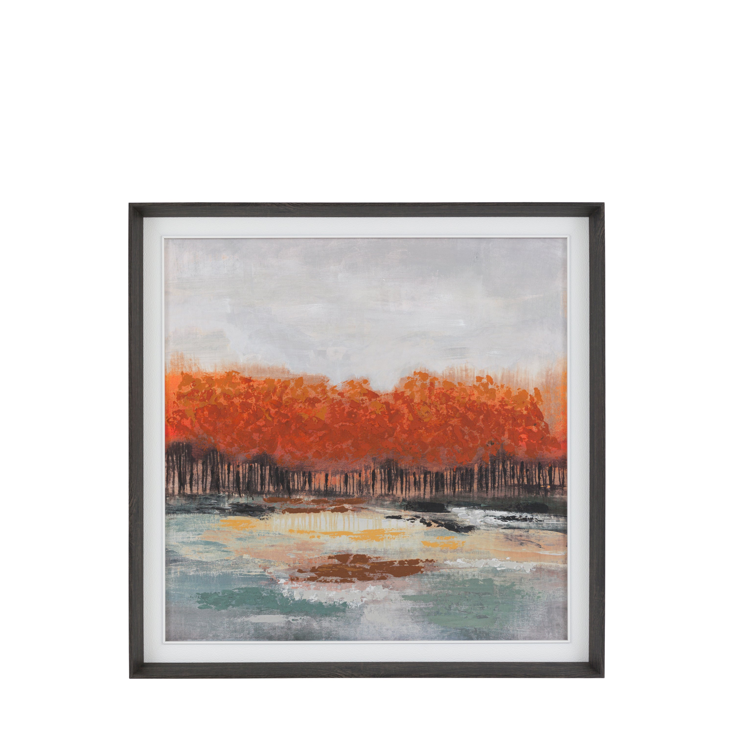 Vibrant Vision Framed Canvas