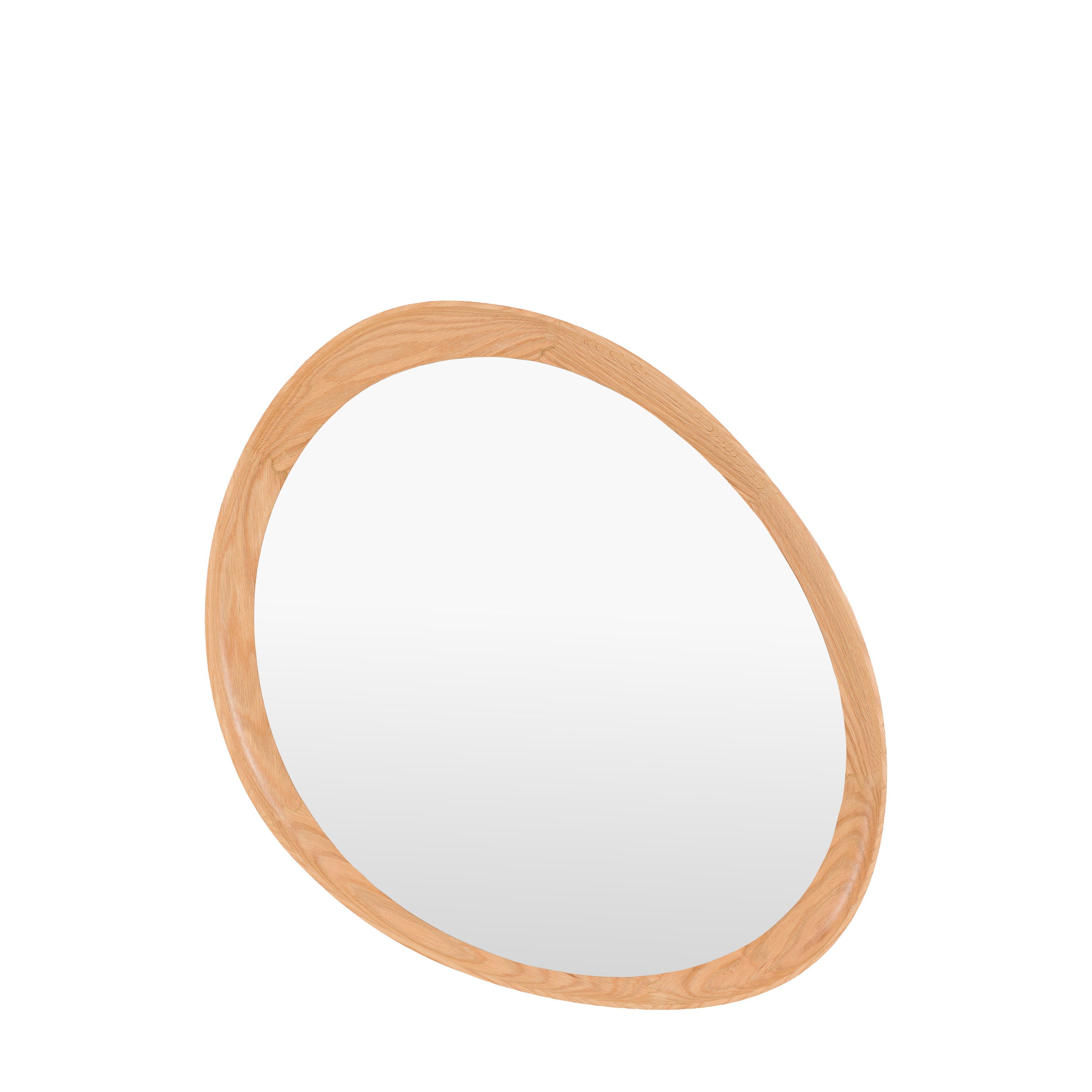 Copenhagen Pebble Mirror Oak