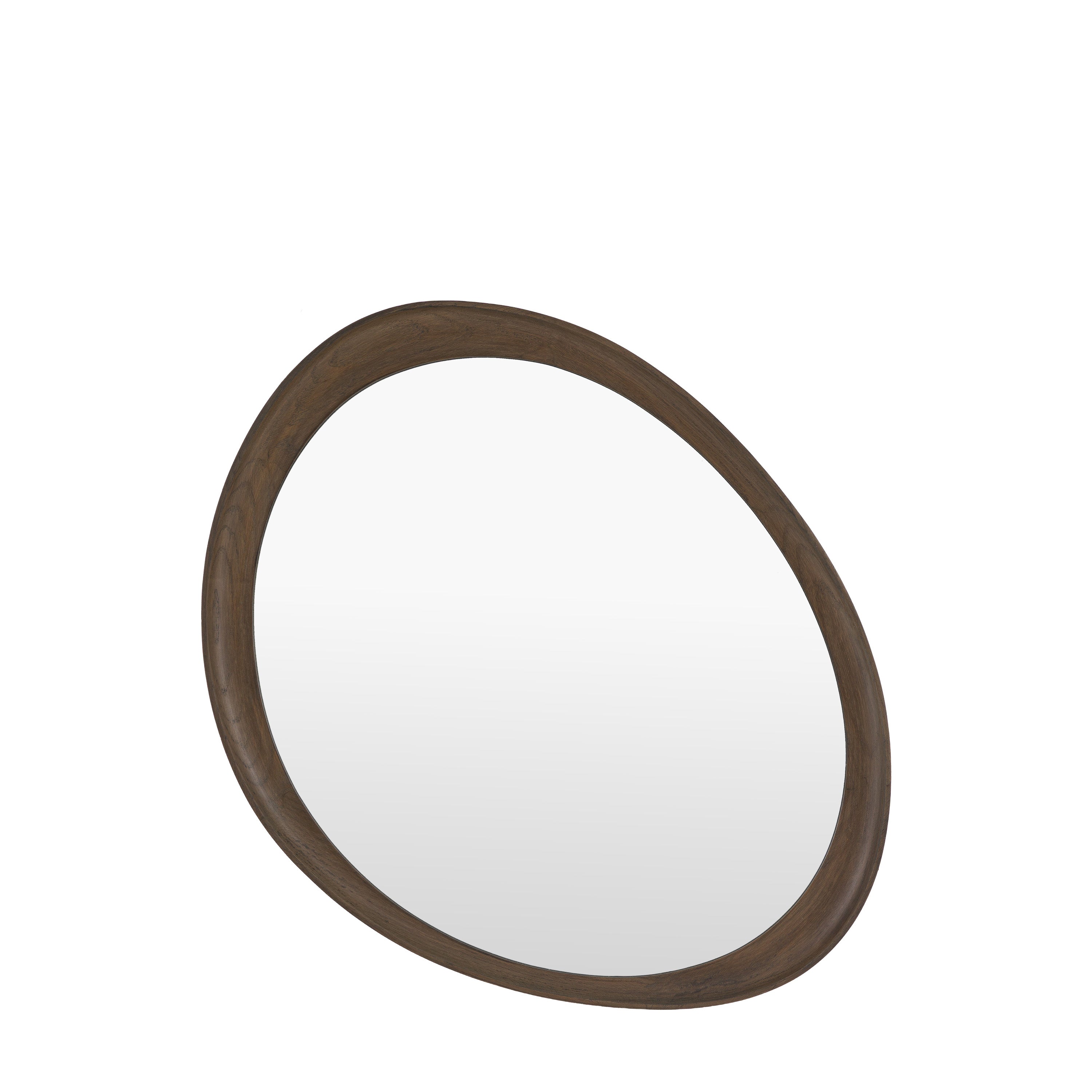 Copenhagen Pebble Mirror Walnut