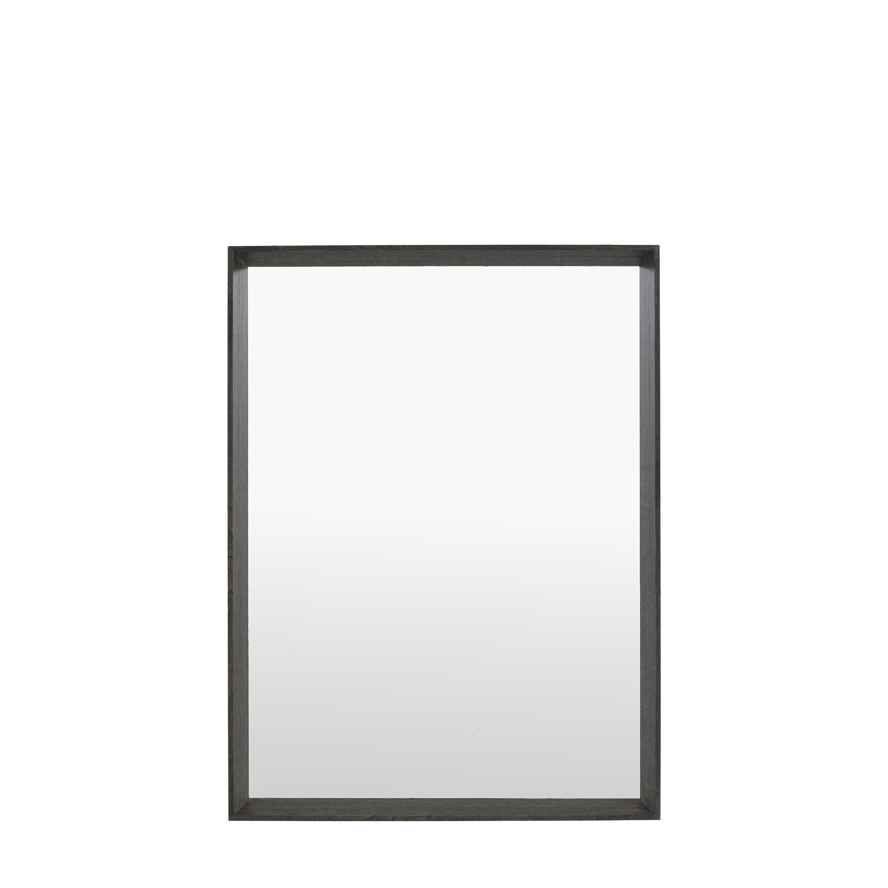 Ashbury Rectangle Mirror Black