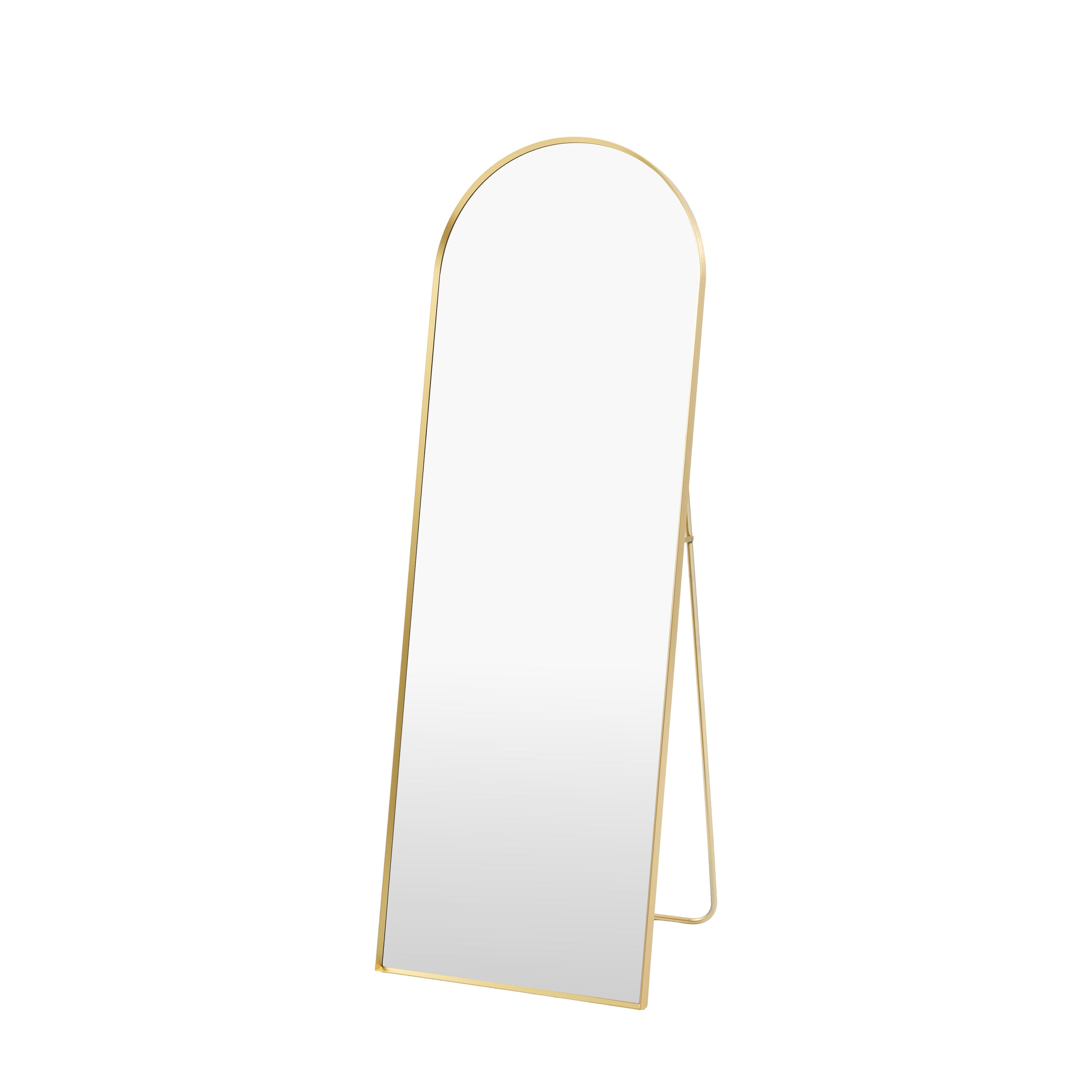 Holworth Cheval Mirror Gold
