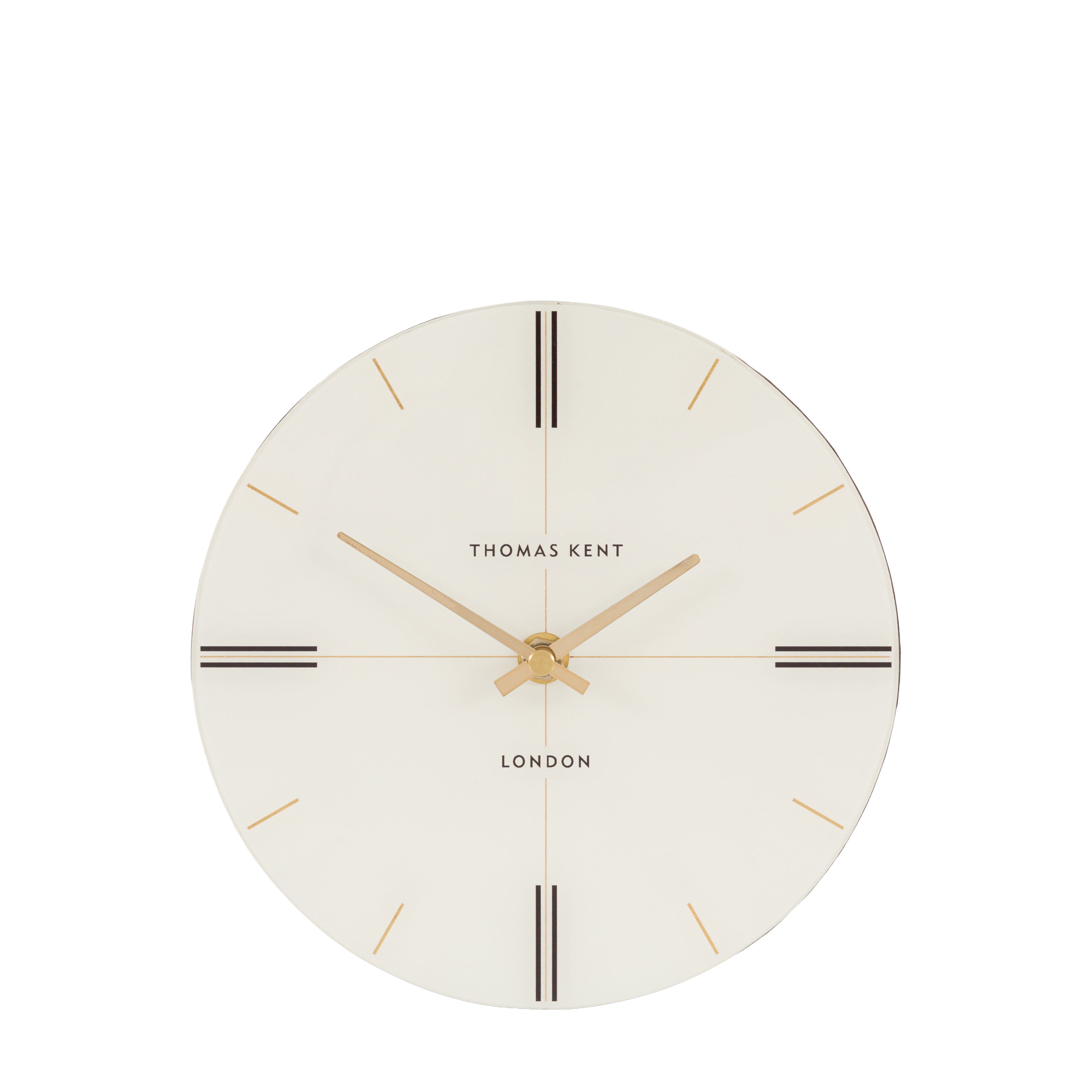 Greenwich Mantel Clock Dark Walnut