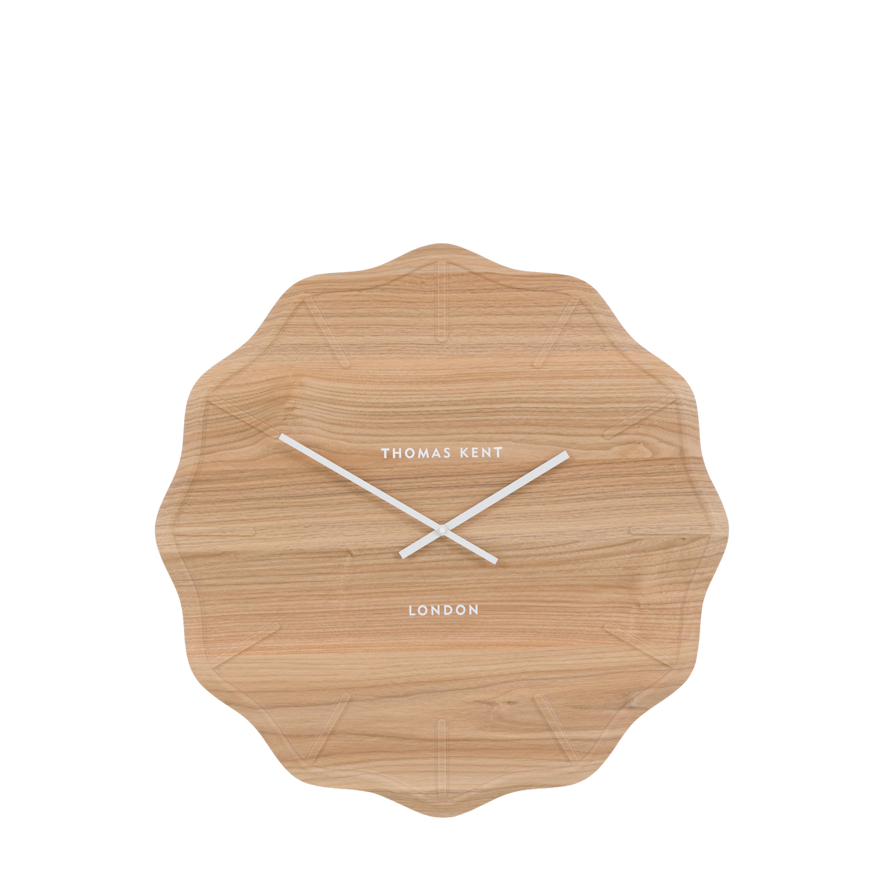 Harley Wall Clock Light Cedar 71cm