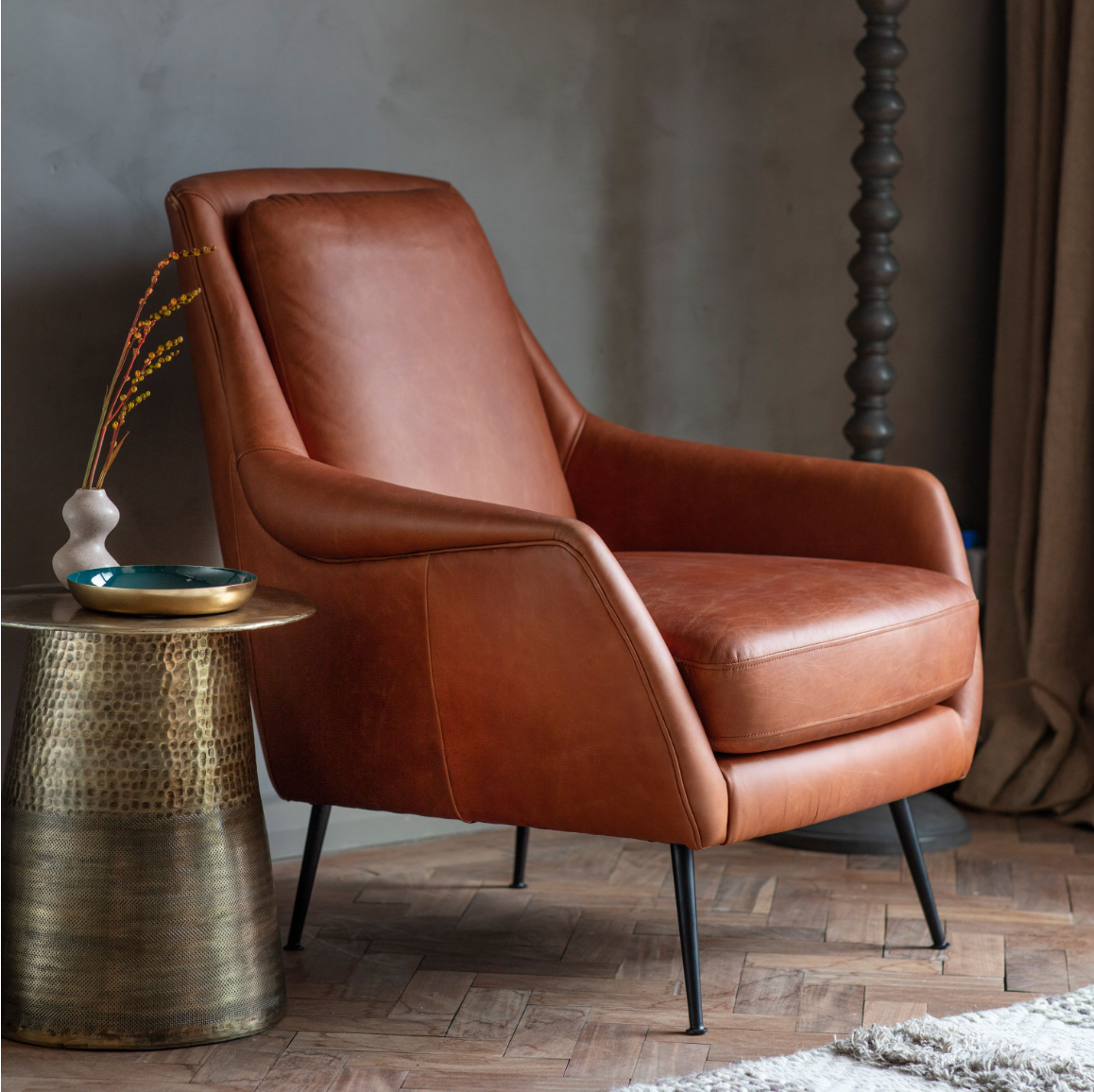 Elena Industrial Armchair