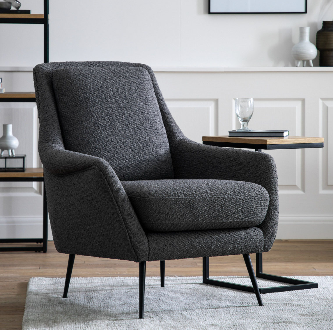 Elena Industrial Armchair