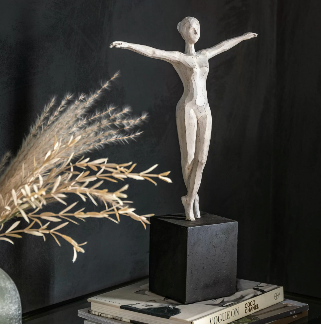 Olimpia Ballerina Pirouette Sculpture