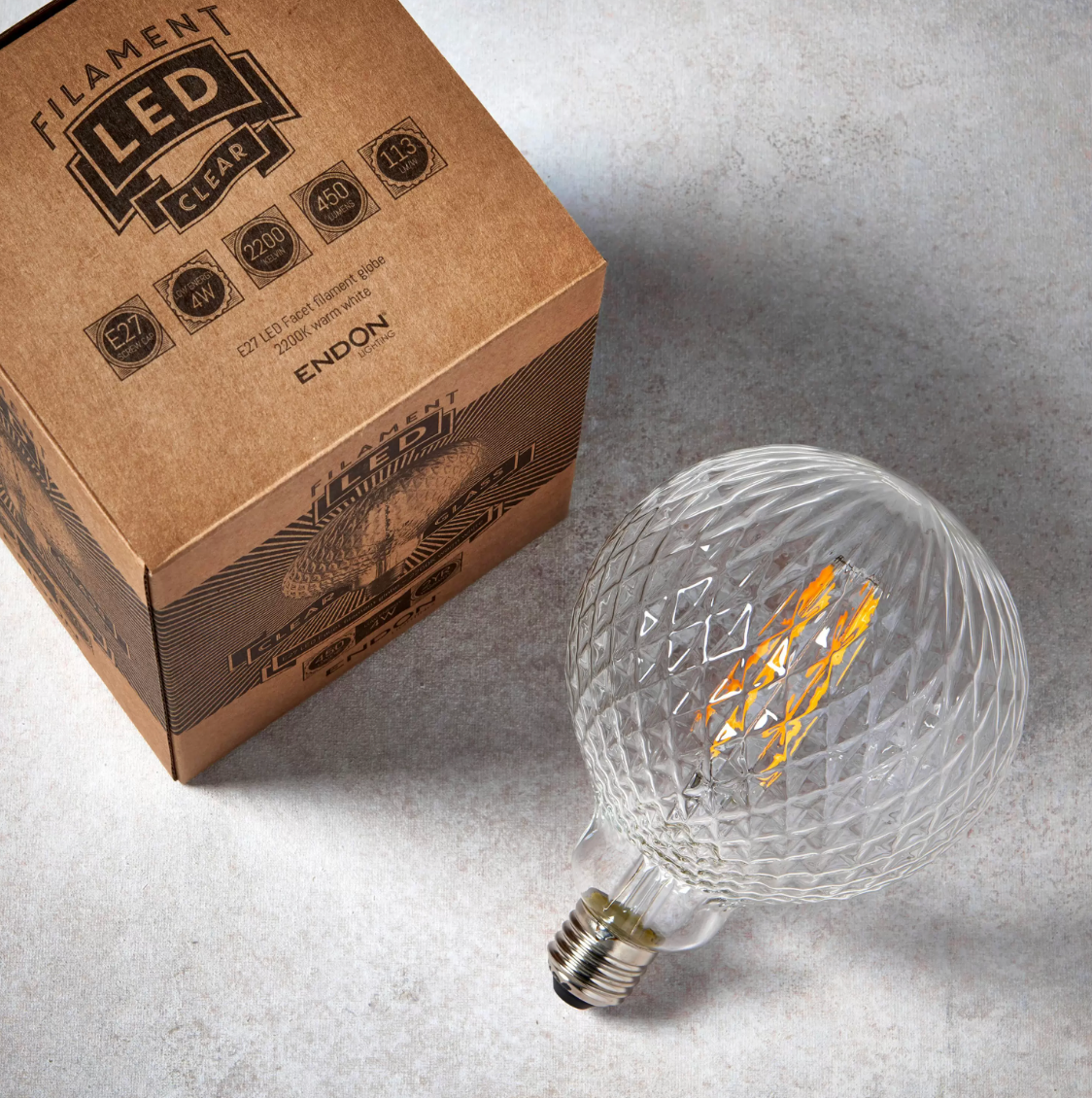 Cinzia Clear Glass Bulb