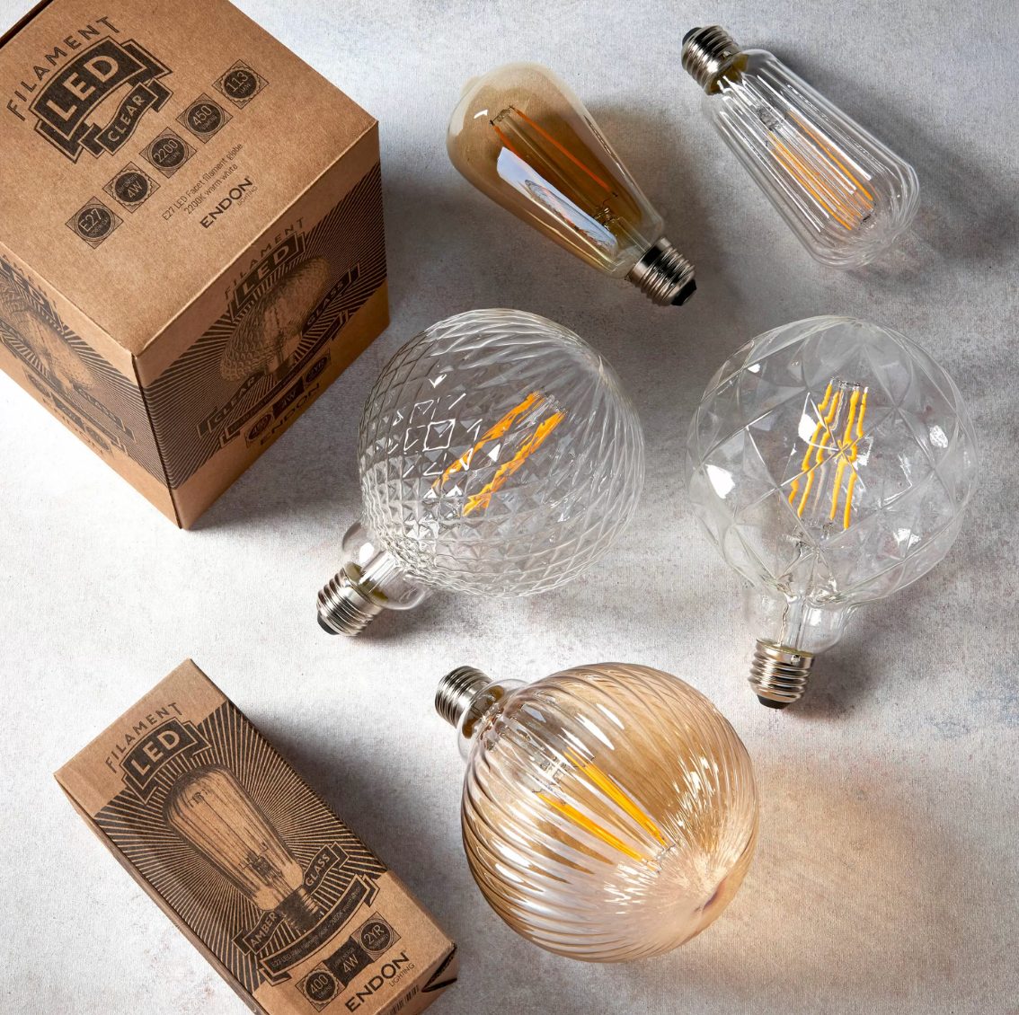 Cinzia Clear Glass Bulb