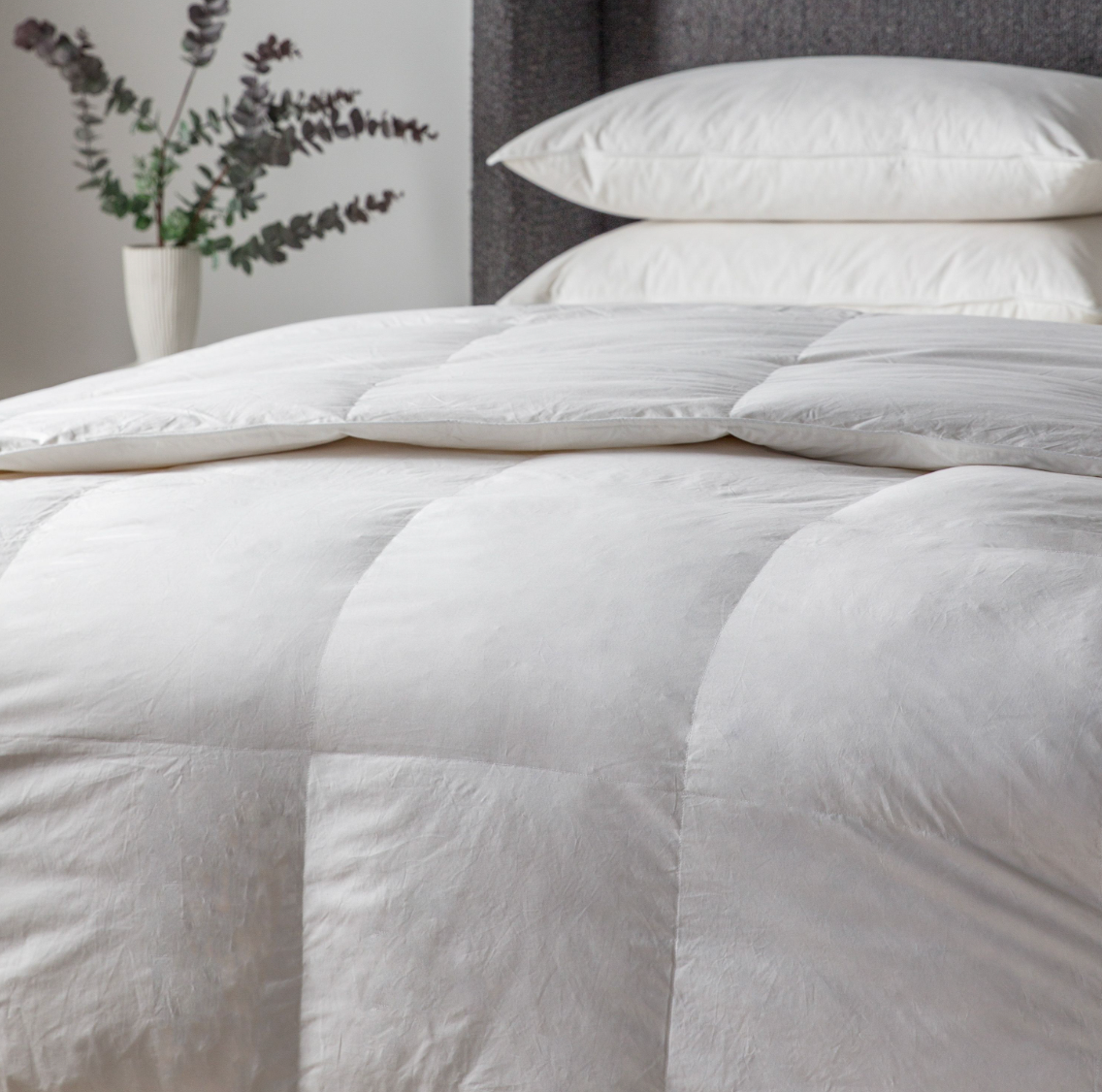 Dorina White Goose Feather & Down Duvet 10.5 tog