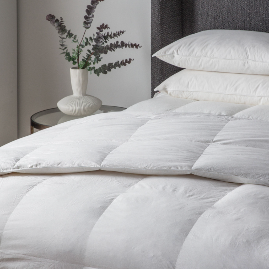 Dorina White Goose Feather & Down Duvet 10.5 tog